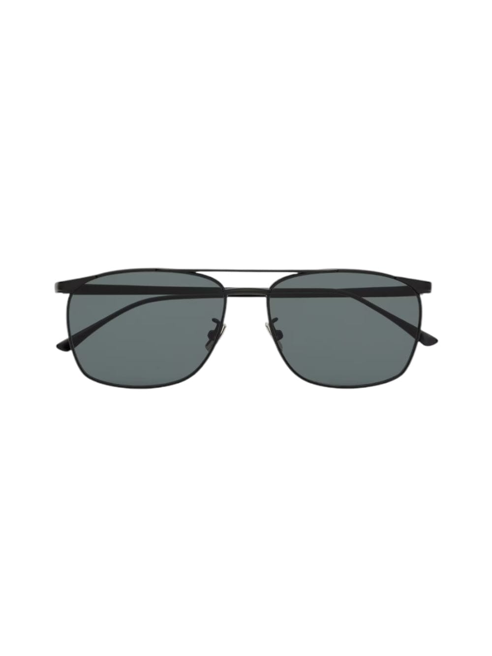 Saint Laurent Square Sunglasses In Green