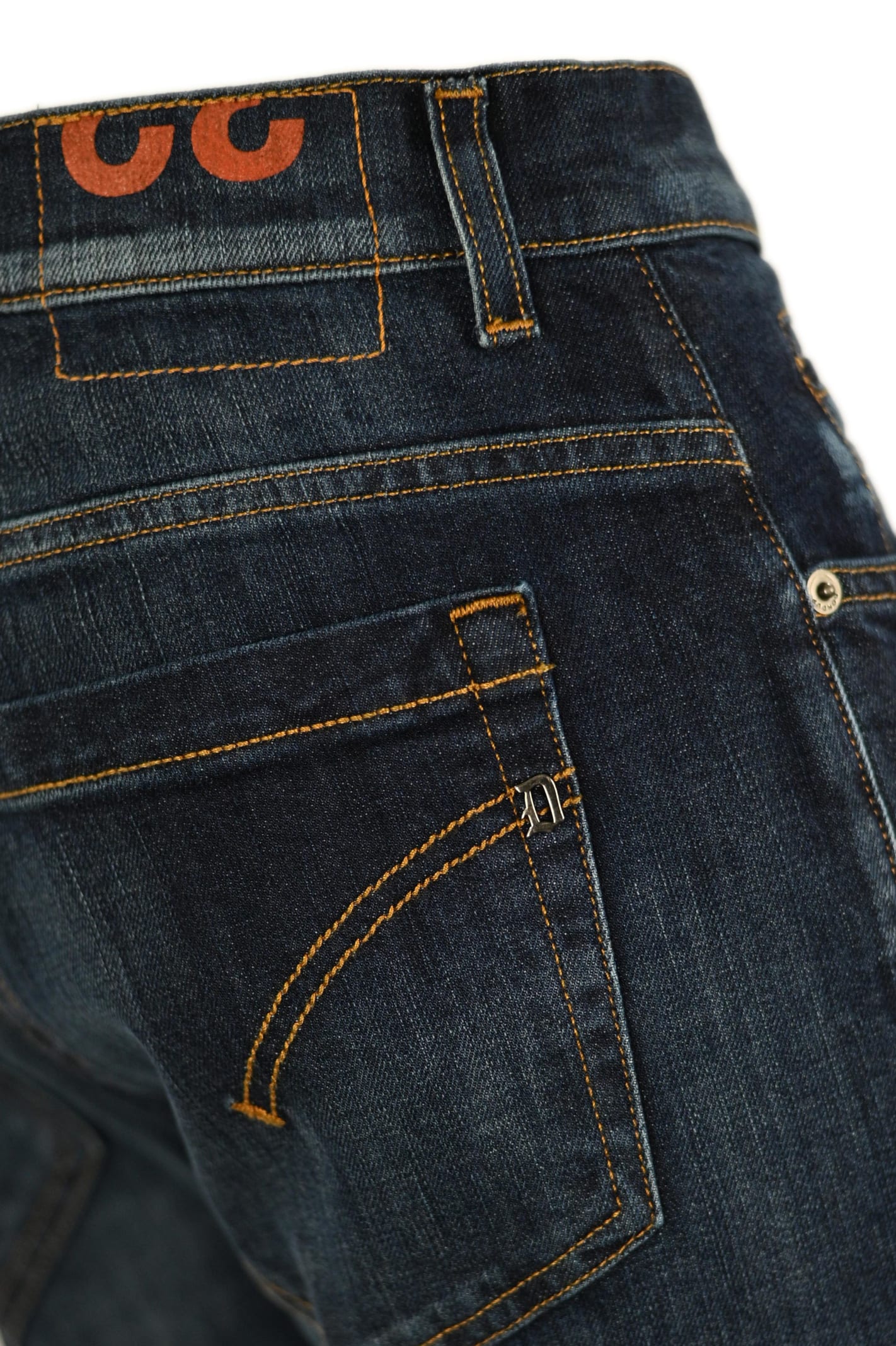 Shop Dondup George Skinny Jeans In Denim In Blu