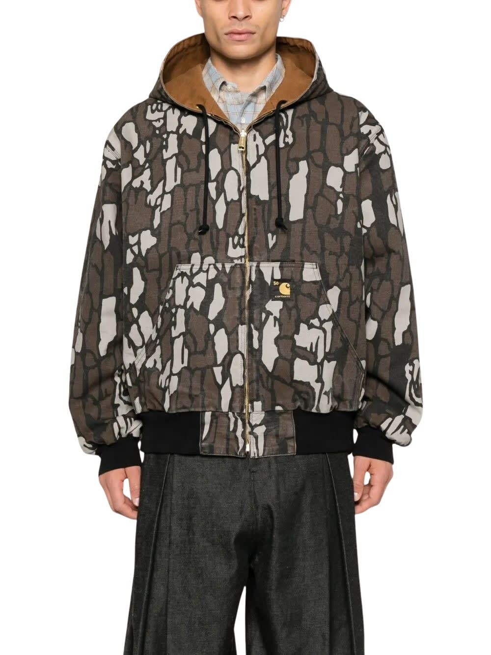 Carhartt 50 Years Anniversary Og Active Jacket Canvas Jackets Beige In Brown