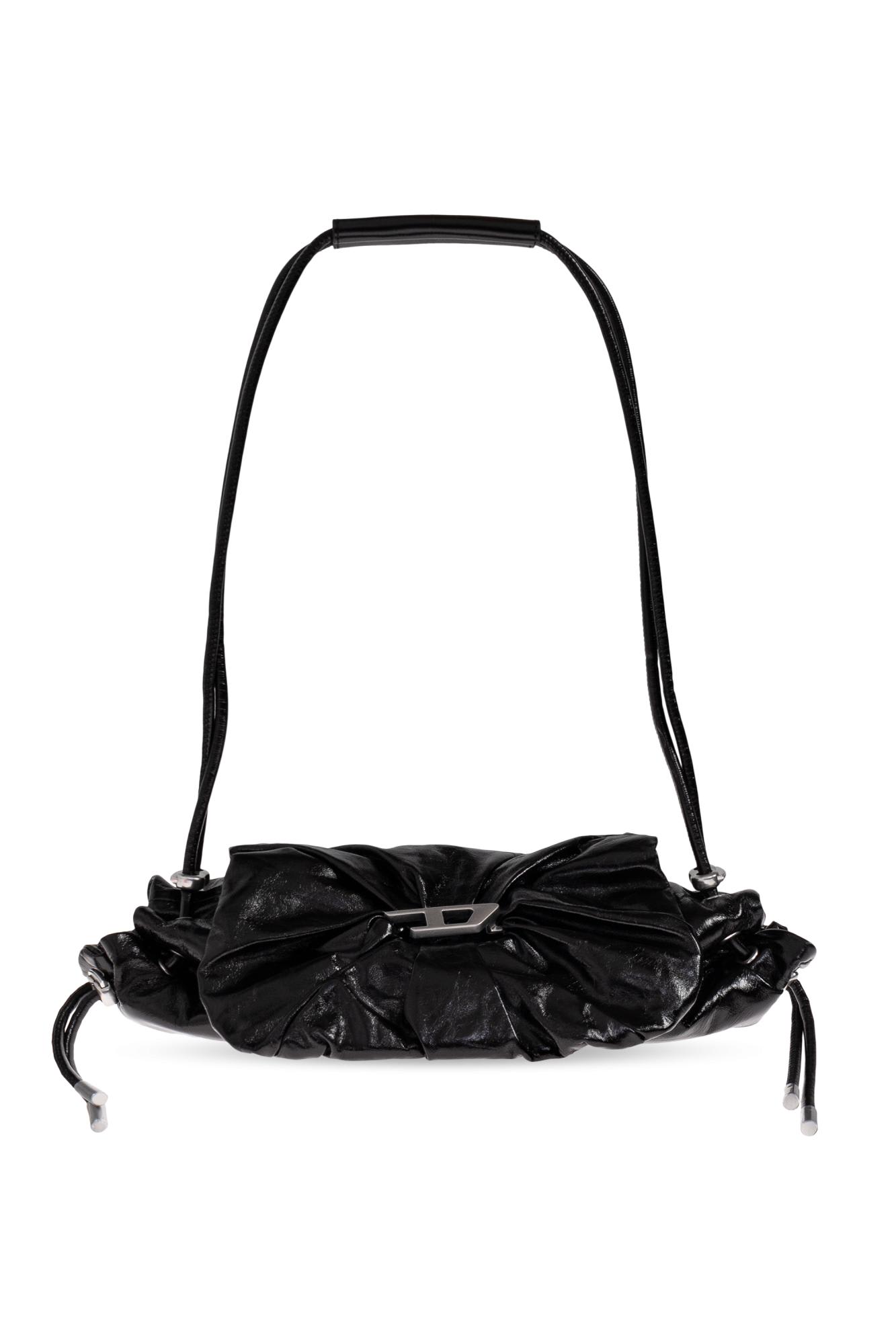 Diesel Scrunch-d S-shoulder Bag In Scrunched Leather