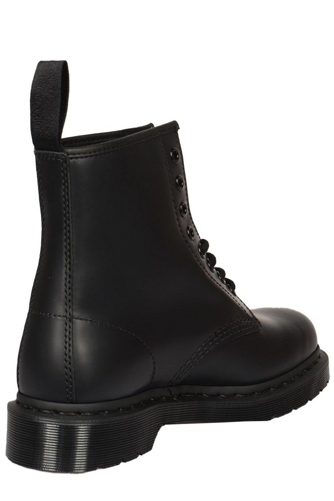 DR. MARTENS' 1460 ROUND TOE LACE-UP BOOTS 