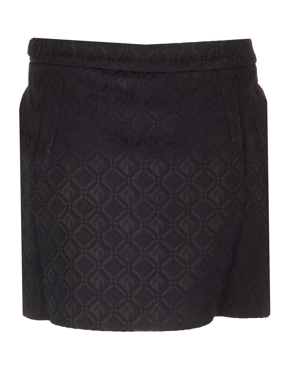 Shop Marine Serre Moon Diamant Skirt In Black