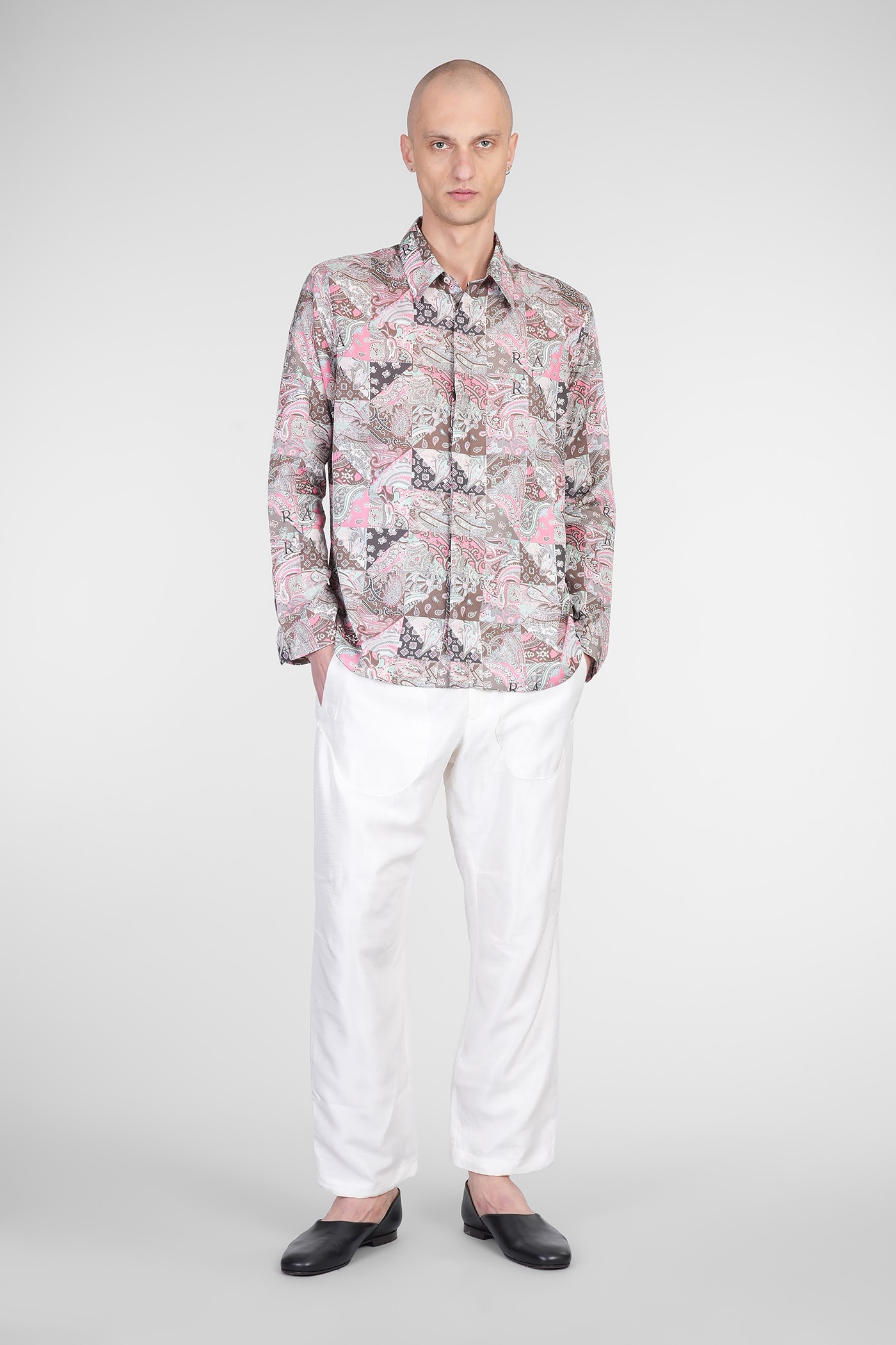 Ranra Maker Shirt In Multicolor Viscose