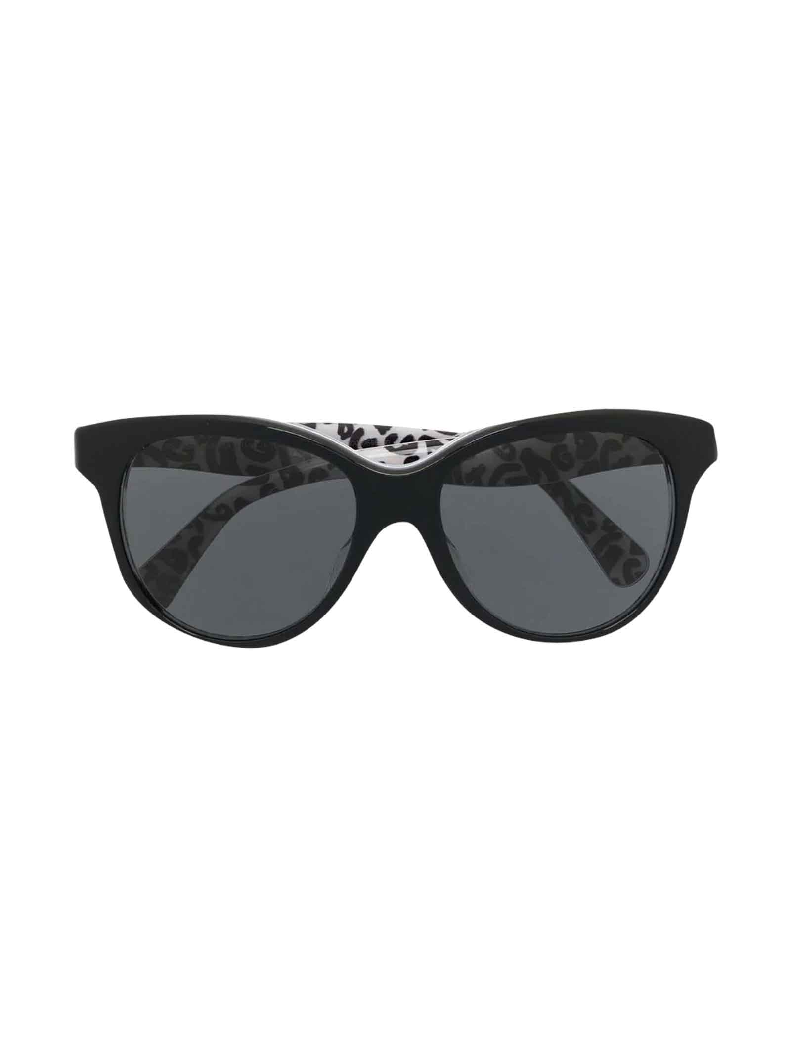 Dolce & Gabbana Black Glasses Girl