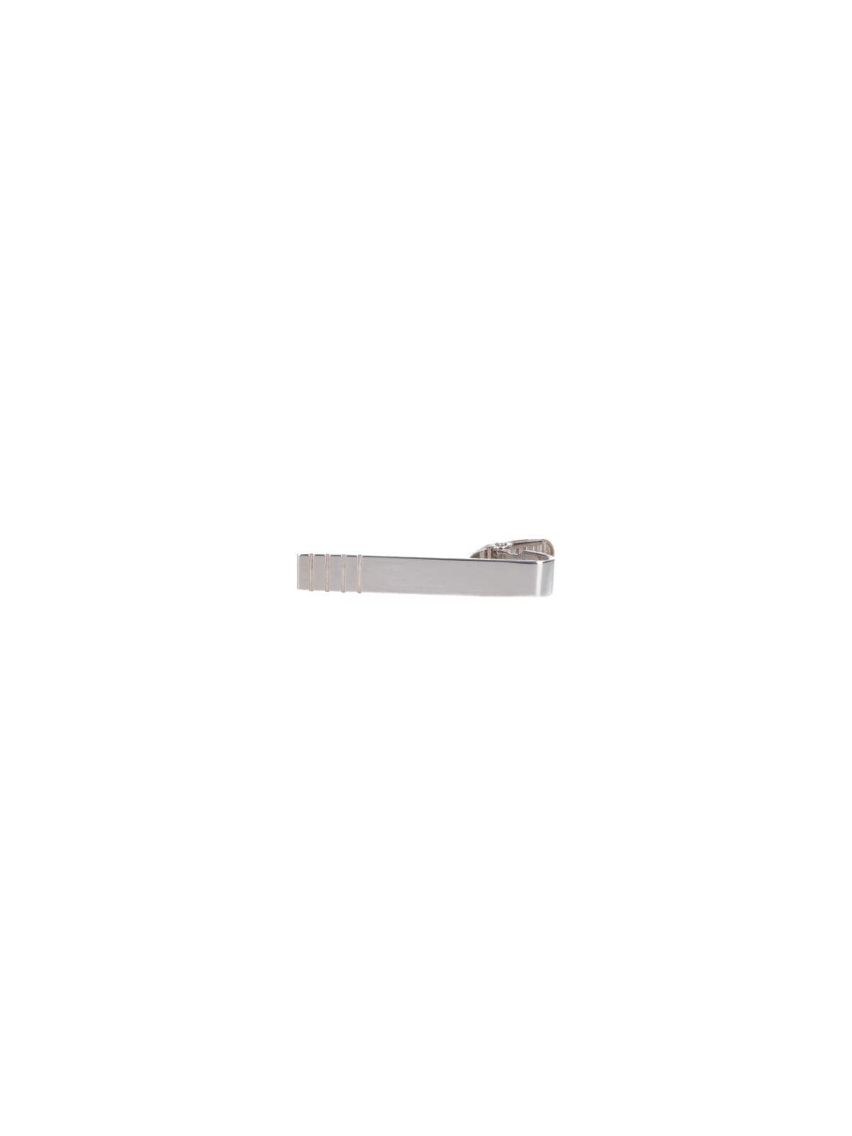 Thom Browne Metallic Finish Tie With Modern Design In Metallic