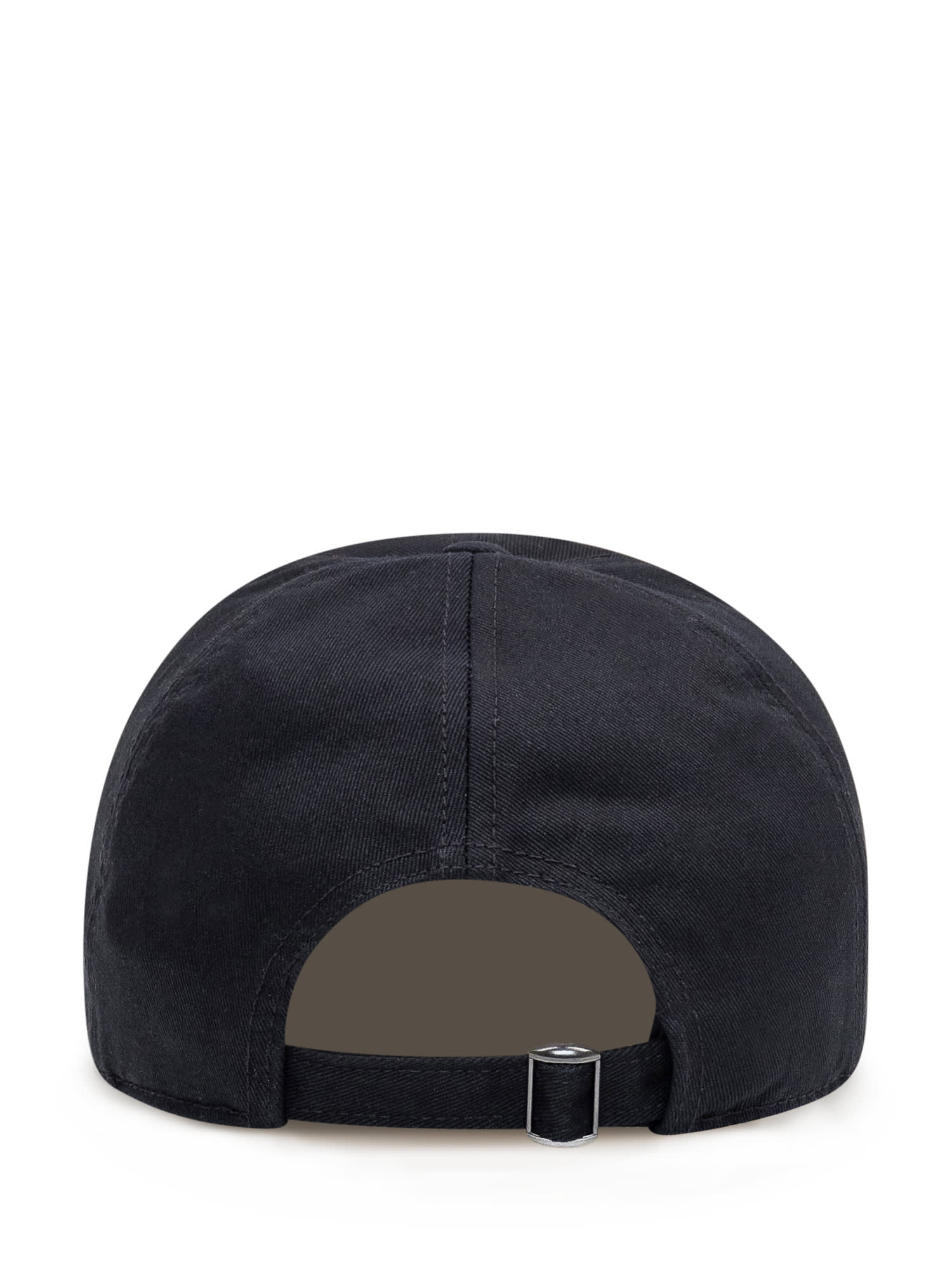 Shop Palm Angels Cap With Logo In Black Dark Red