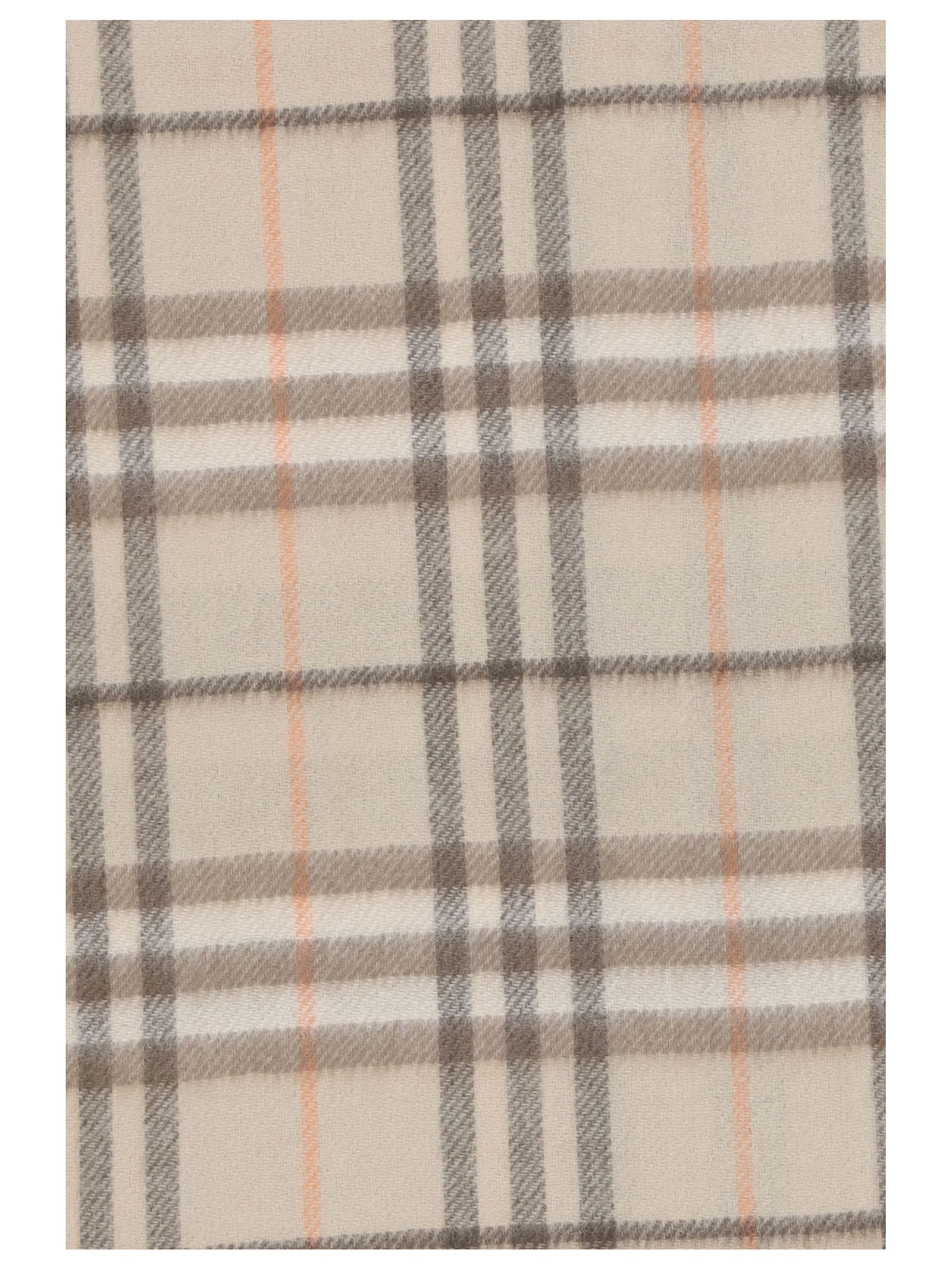 Burberry Scarf In Alabaster/wax