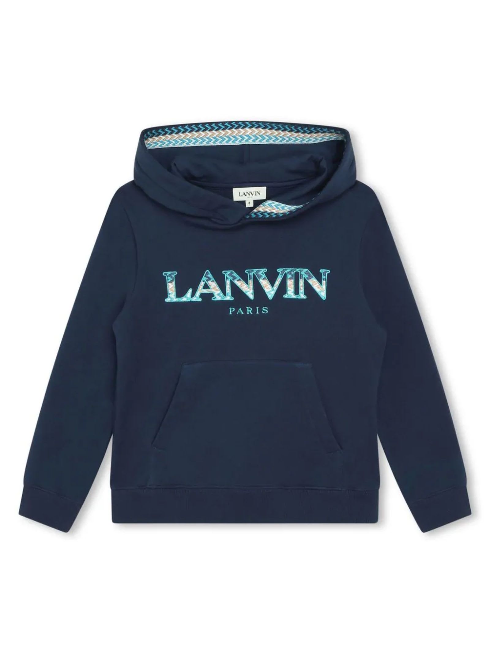 Shop Lanvin Sweaters Blue