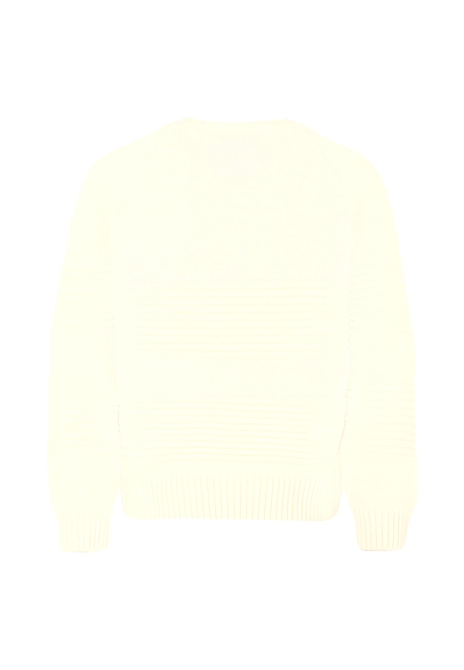Dondup Logo-patch Sweater In Neutral