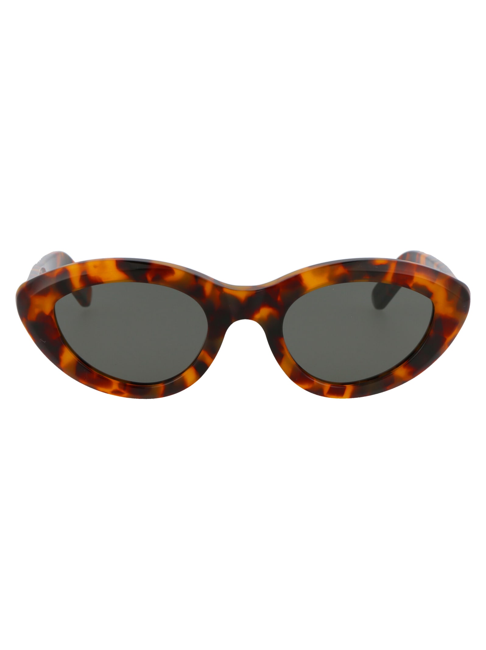 Shop Retrosuperfuture Cocca Sunglasses In Spotted Havana