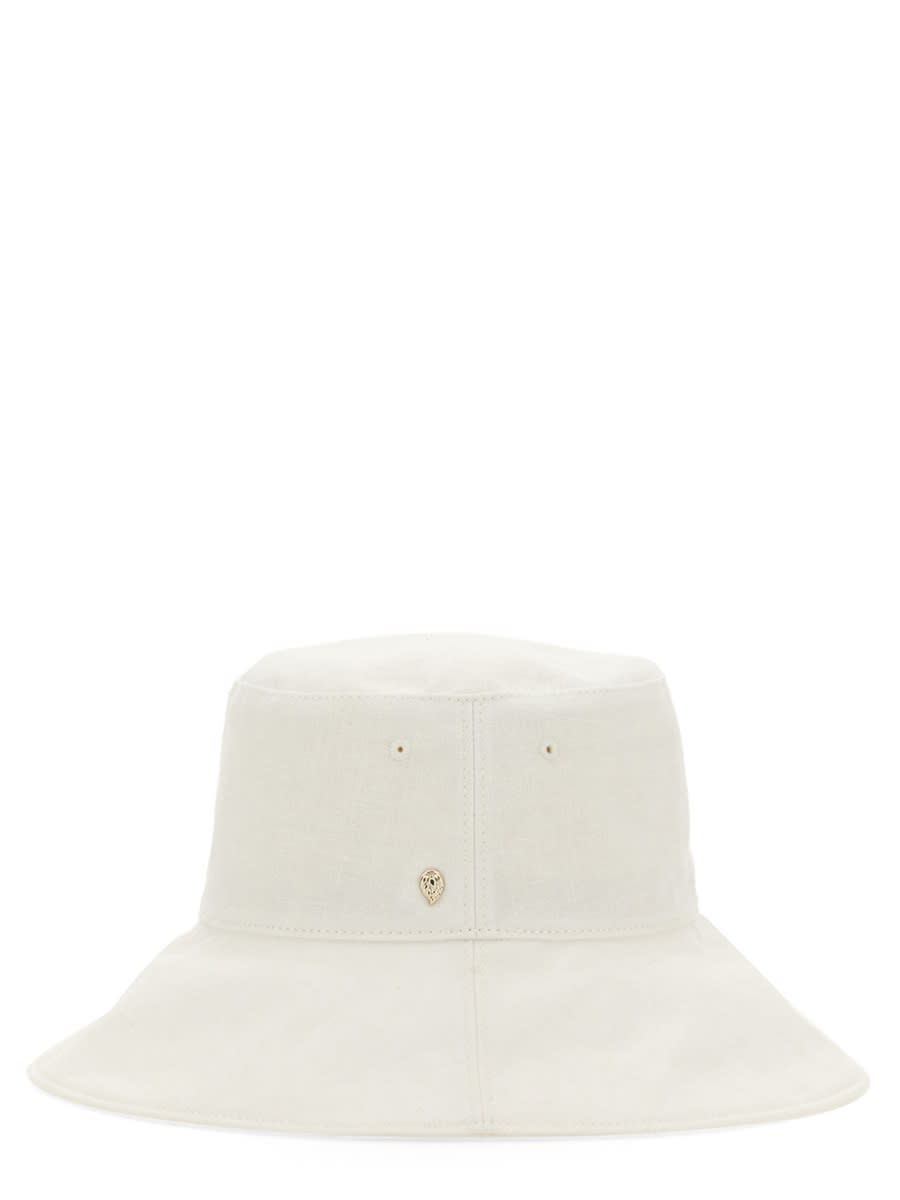 Shop Helen Kaminski Daintree Bucket Hat In White