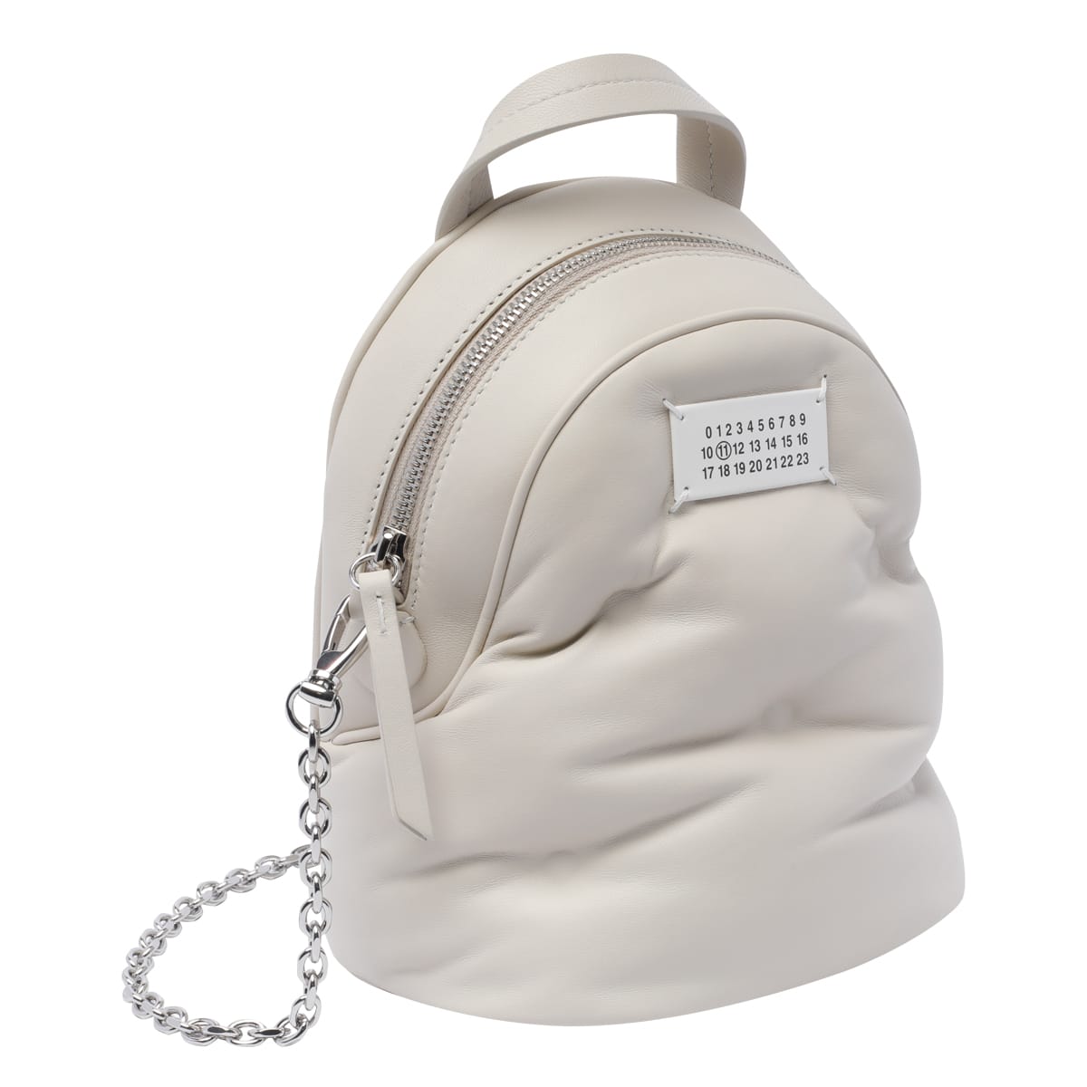 Shop Maison Margiela Glam Slam Backpack In White