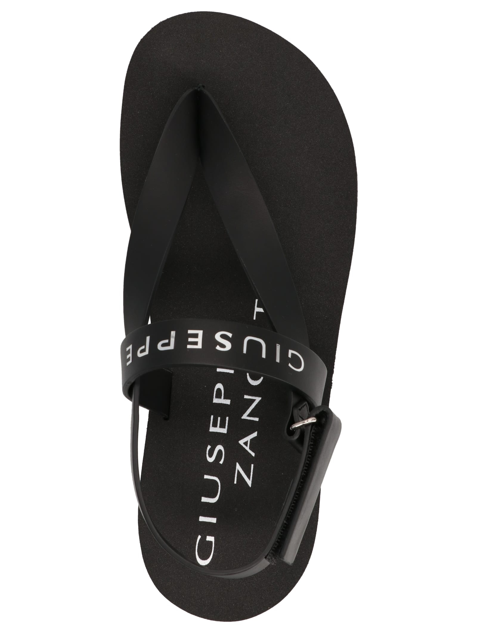 Shop Giuseppe Zanotti Sandiego Sandals In Black