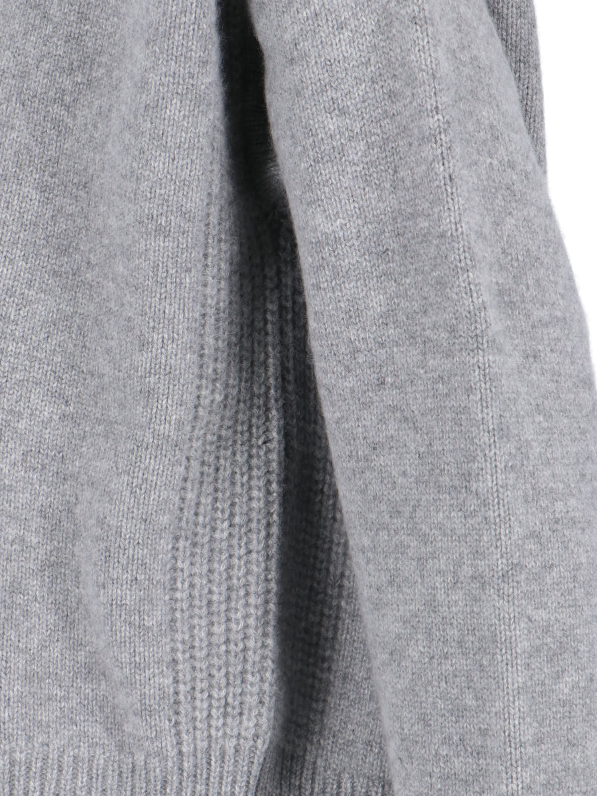 Shop Sa Su Phi Cashmere Sweater In Gray