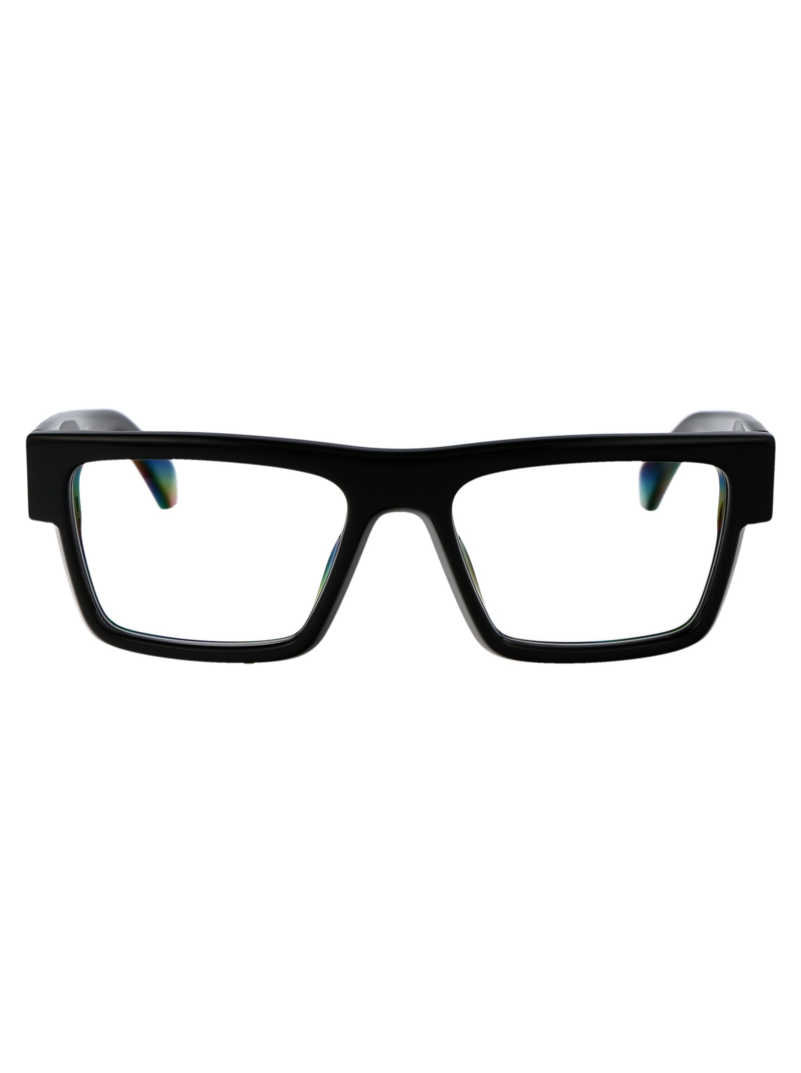 Off-white Optical Style 61 Glasses In 1000 Black