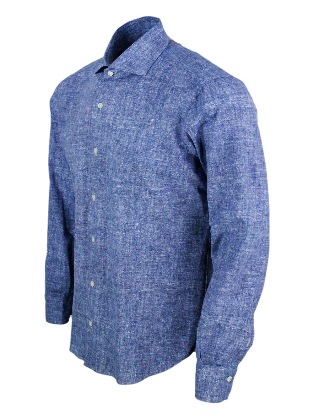 Shop Barba Napoli Shirt In Denim