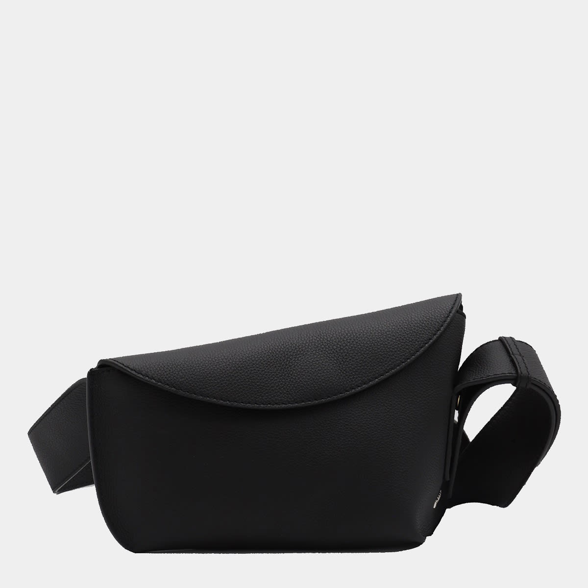 Black Leather Crossbody Bag