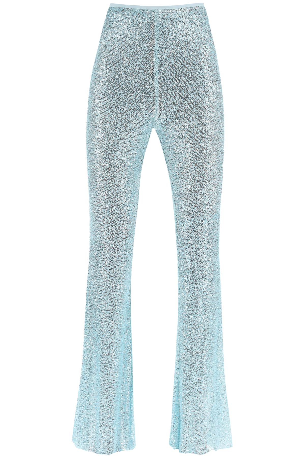 Aquamarine Polyamide Pants