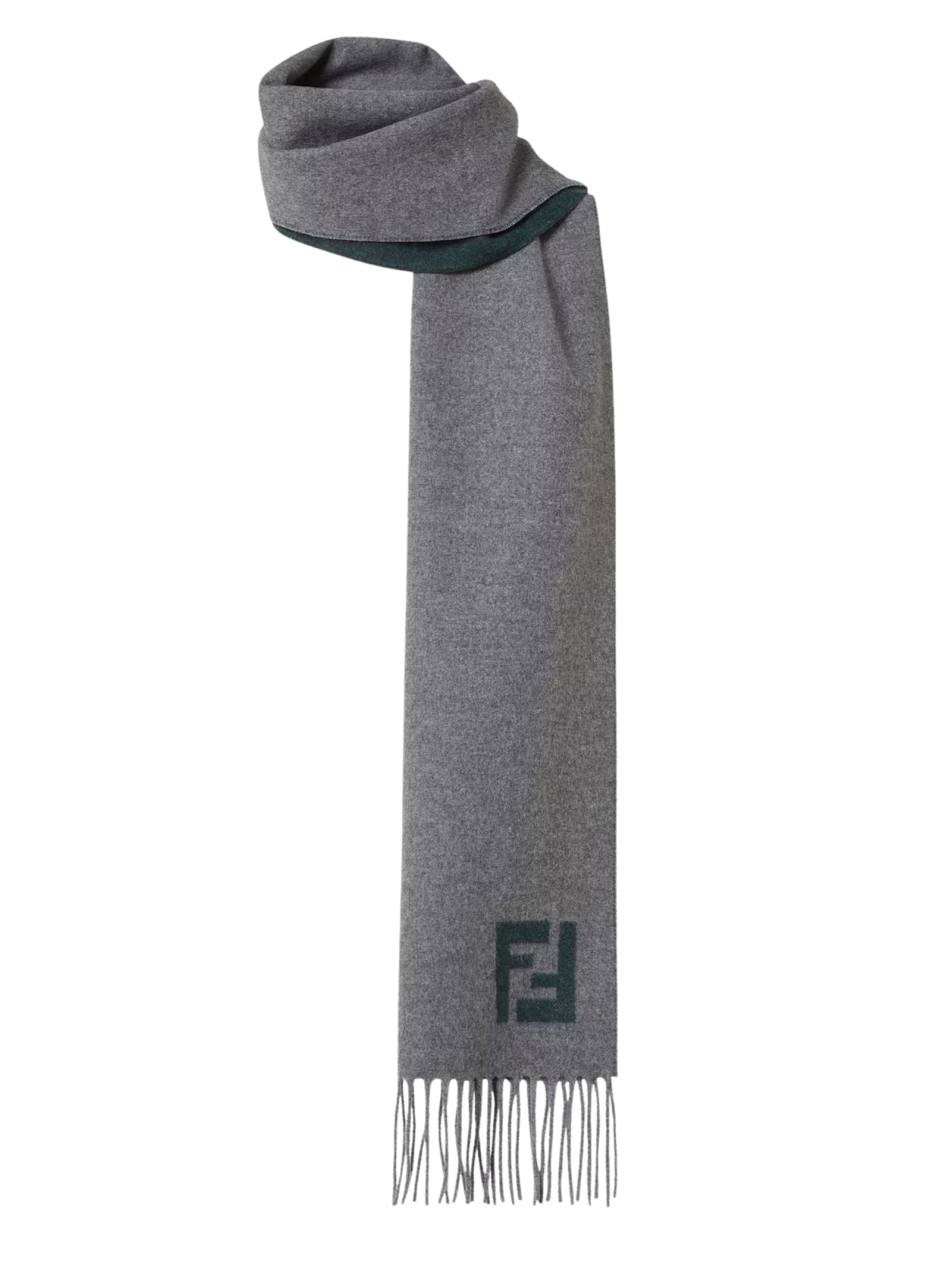 Fendi Wool And Cashmere Scarf