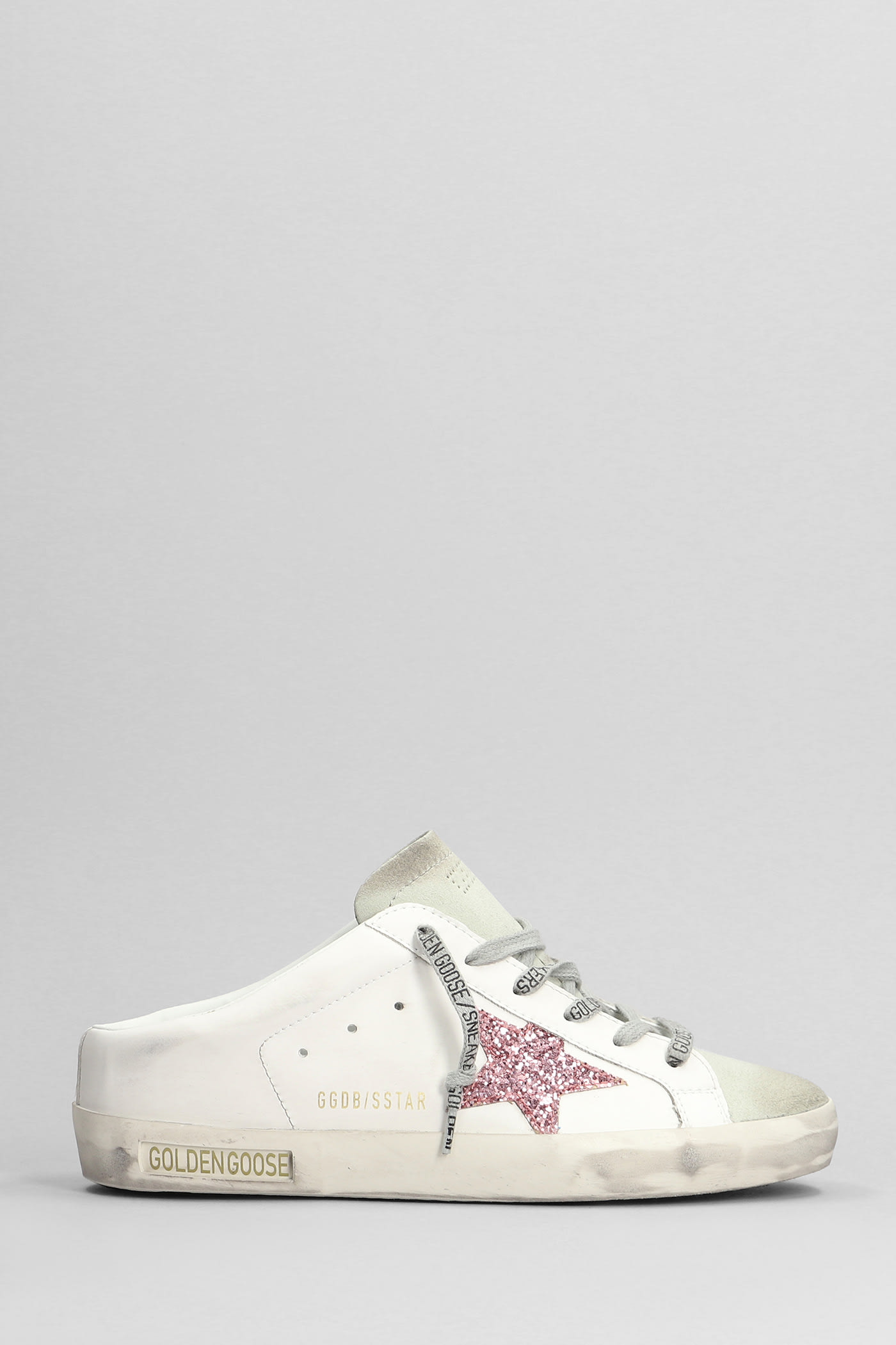 Shop Golden Goose Bio Based Sneakers In White Suede And Leather