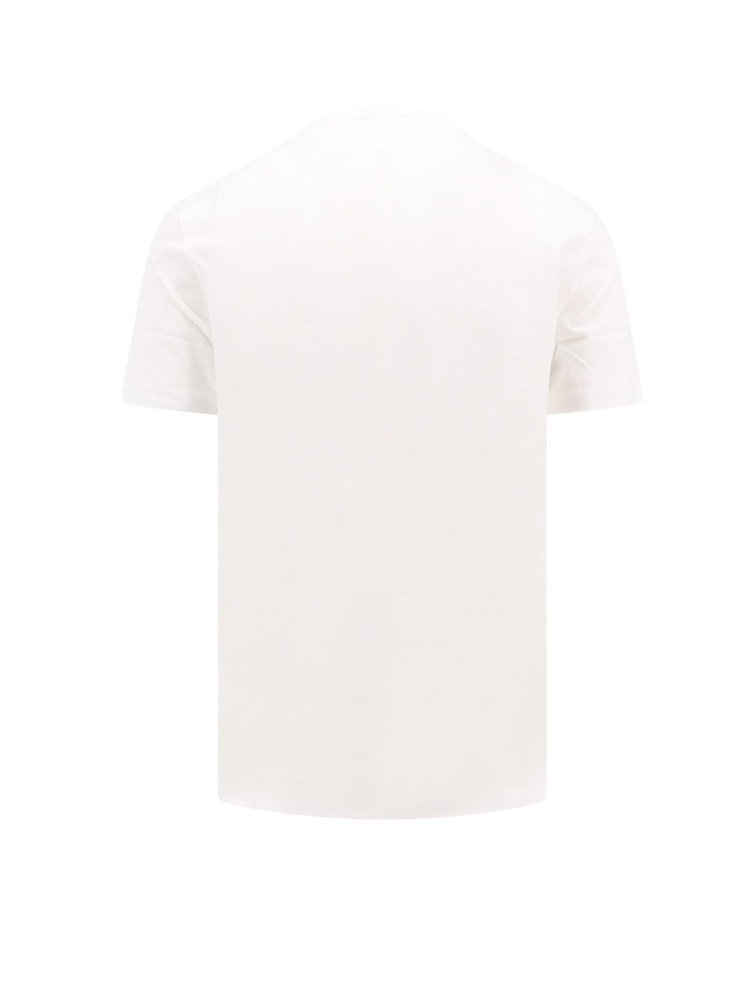 Shop Versace T-shirt In Optical White (white)