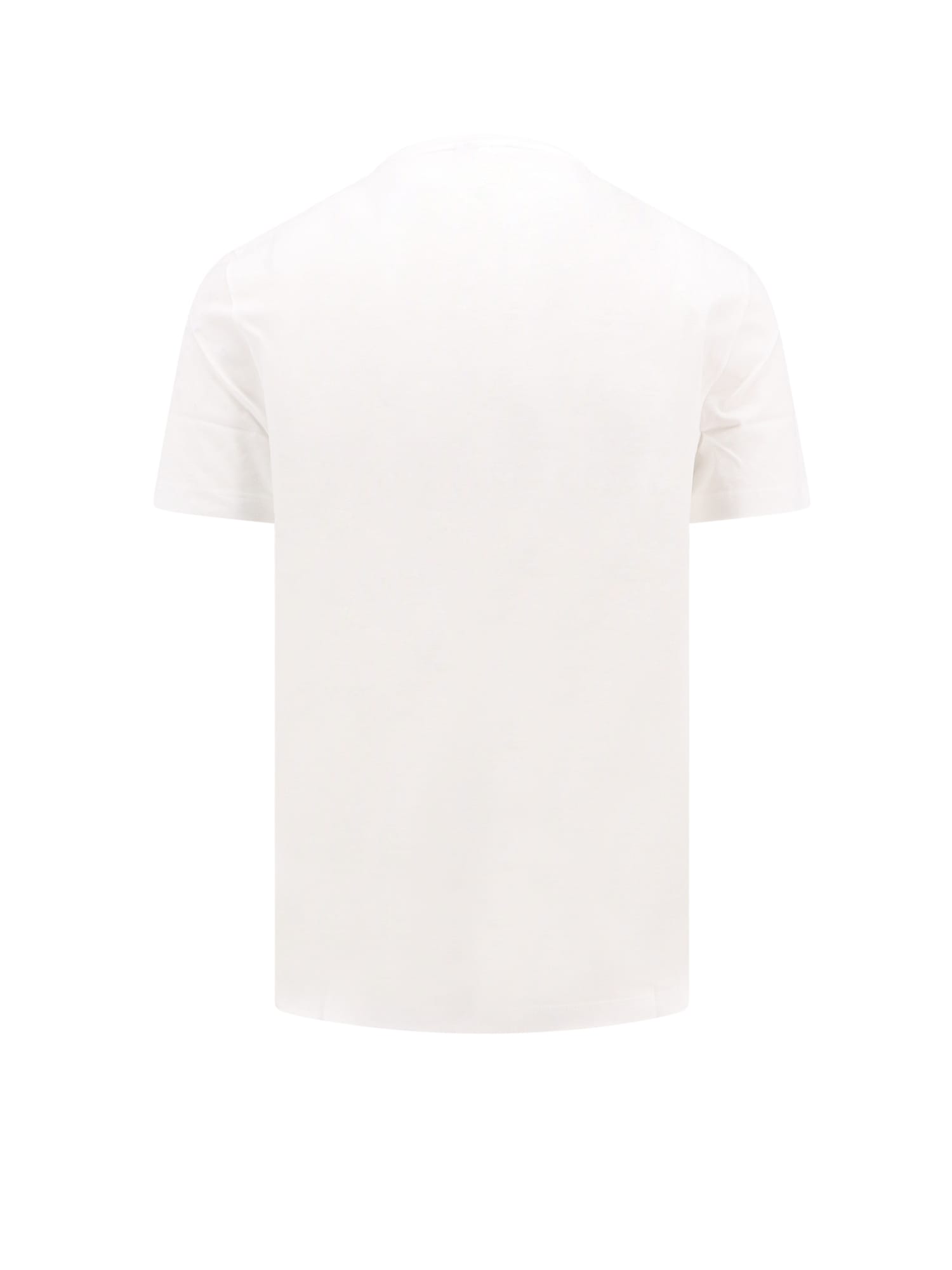 Shop Versace T-shirt In White