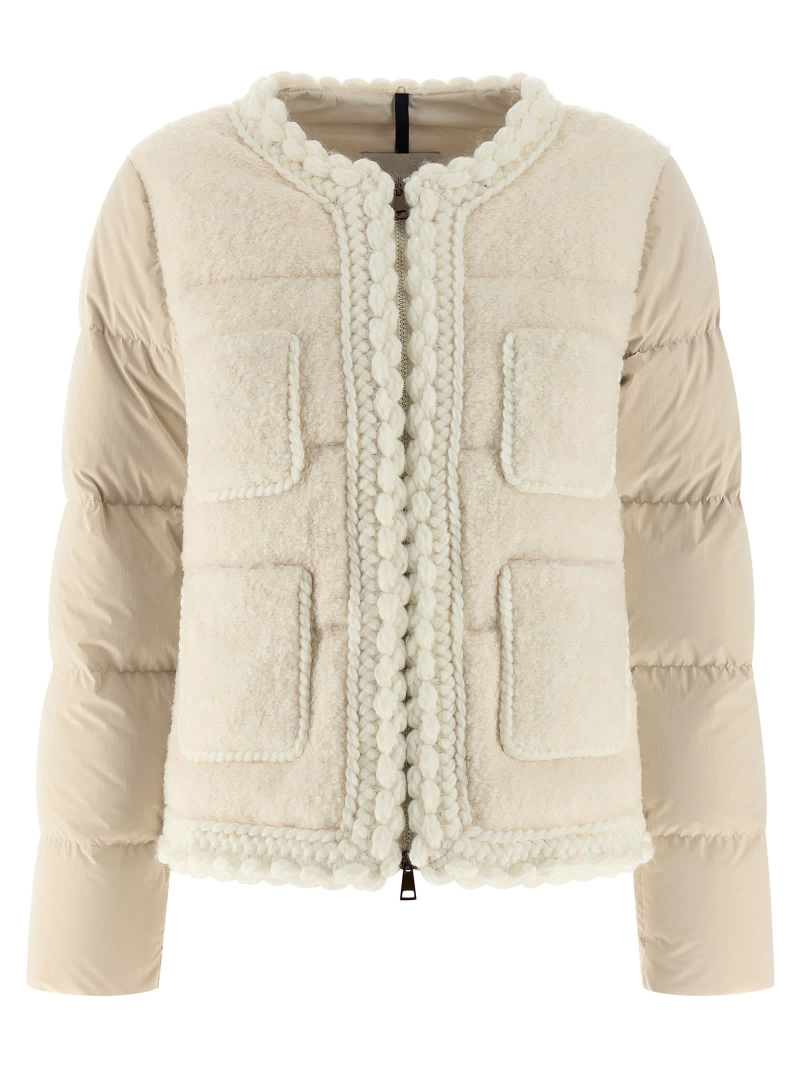 Moncler Ripaille Down Jacket In White