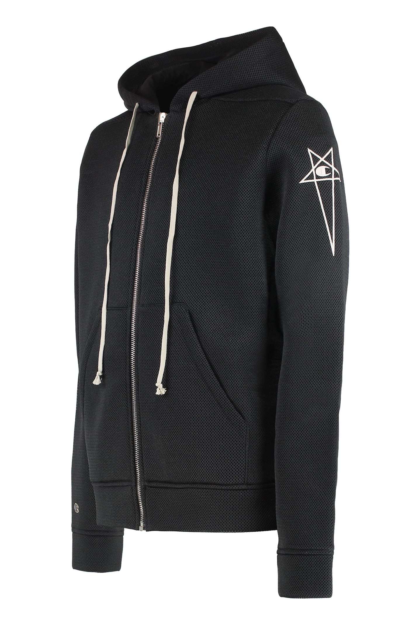 Rick Owens Classic Flight Bomber Jacket In Black