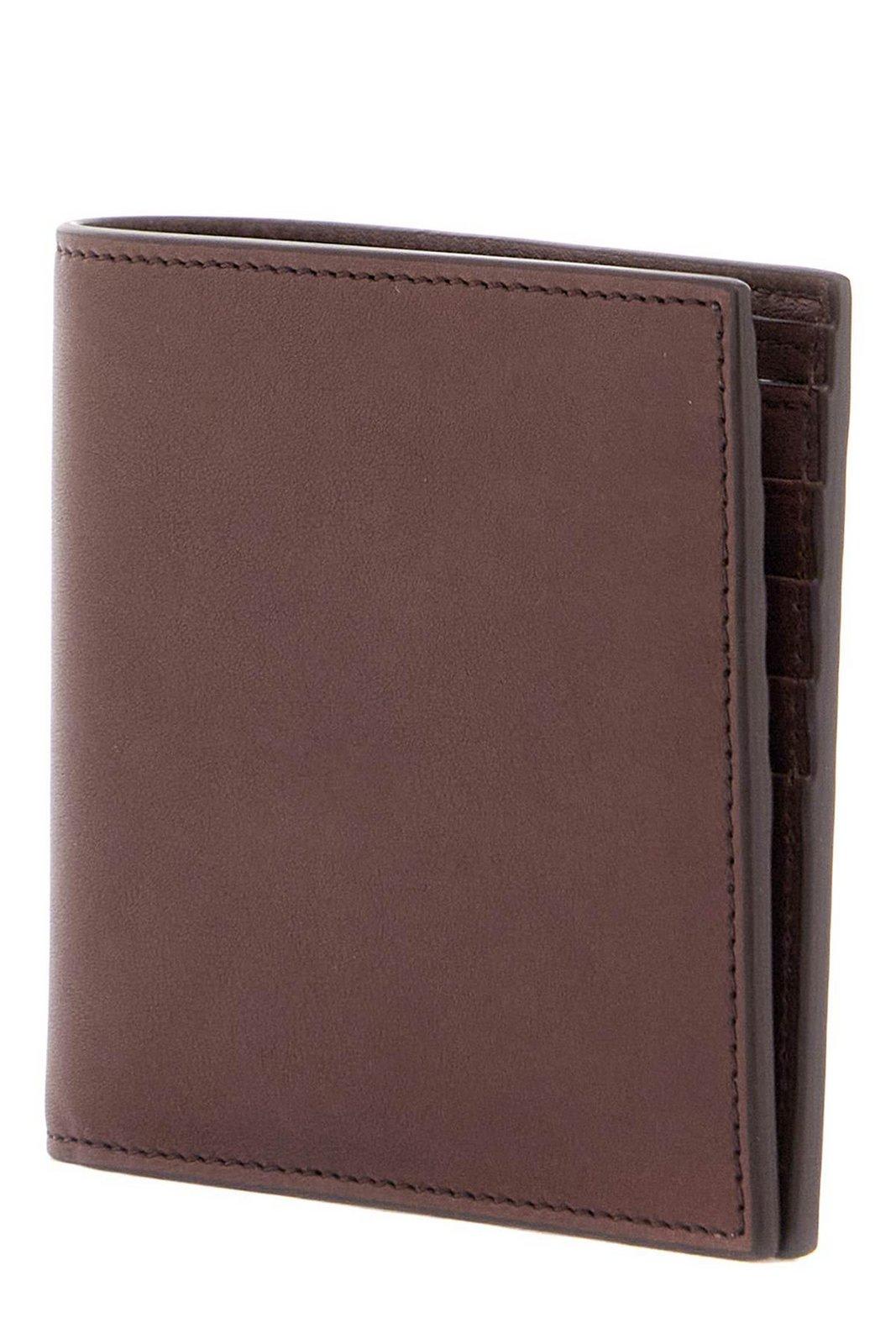 Thom Browne Brown Soft Calf Leather Billfold Wallet In Leather