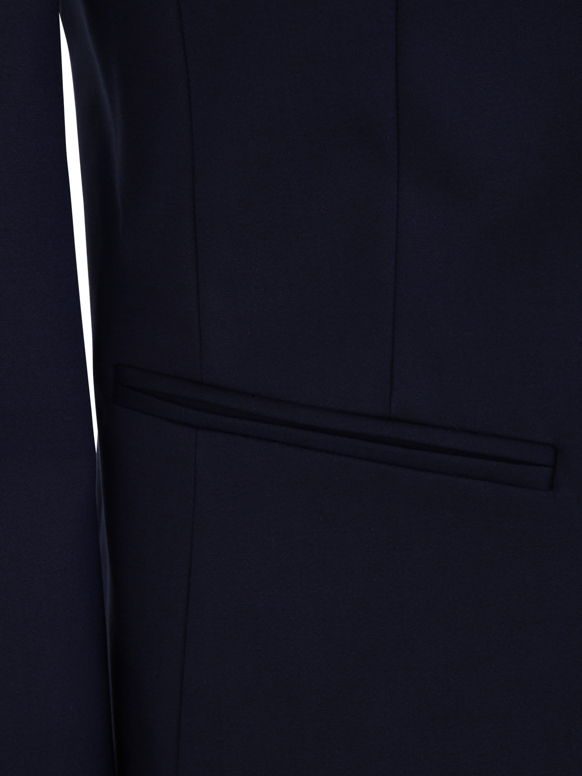 Emporio Armani Blazer With One Buttons In Blue | ModeSens