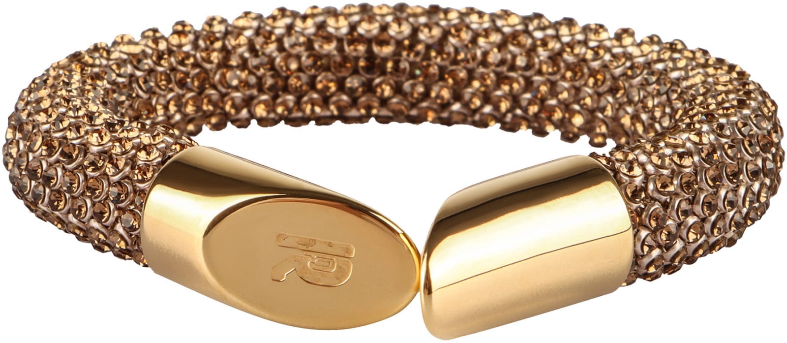 Shop Rabanne Gold Pixel Bracelet