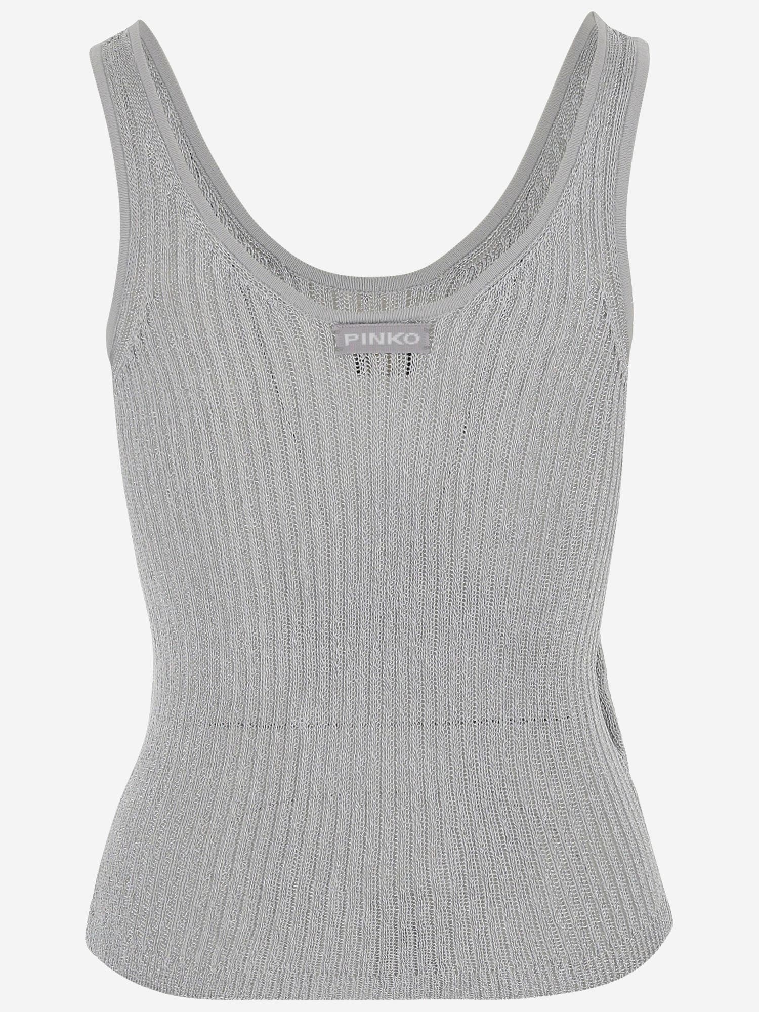 PINKO VISCOSE TANK TOP
