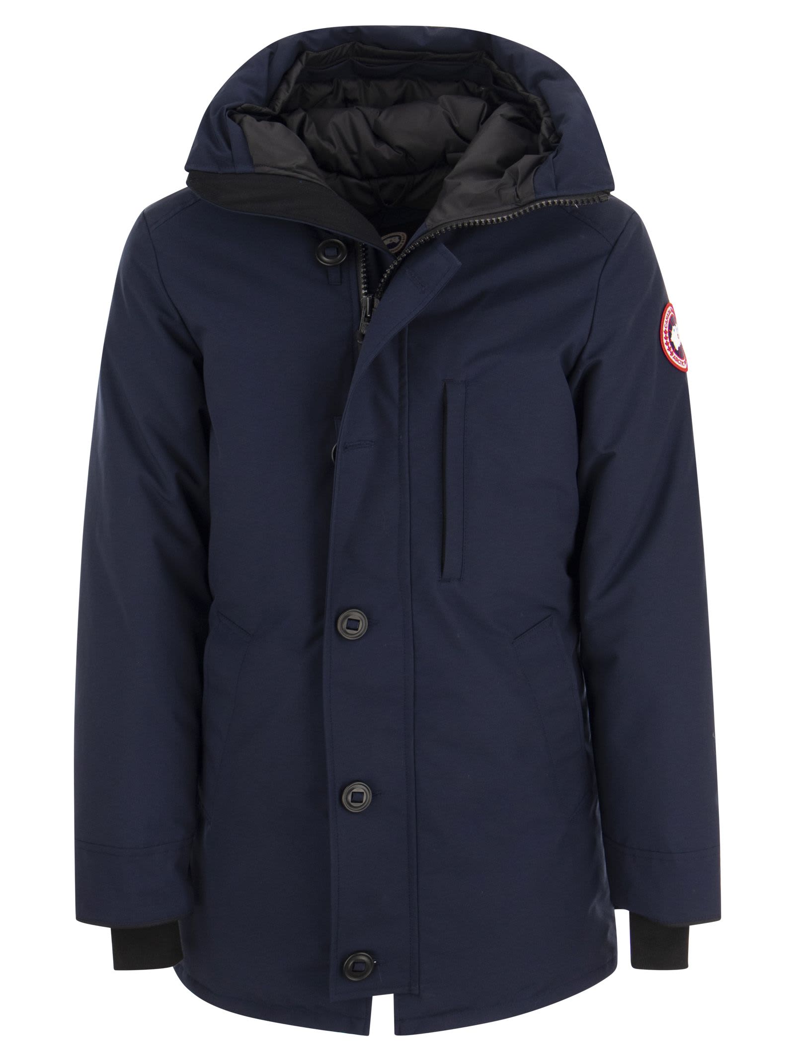 Canada Goose Chateau - Hooded Parka In Black