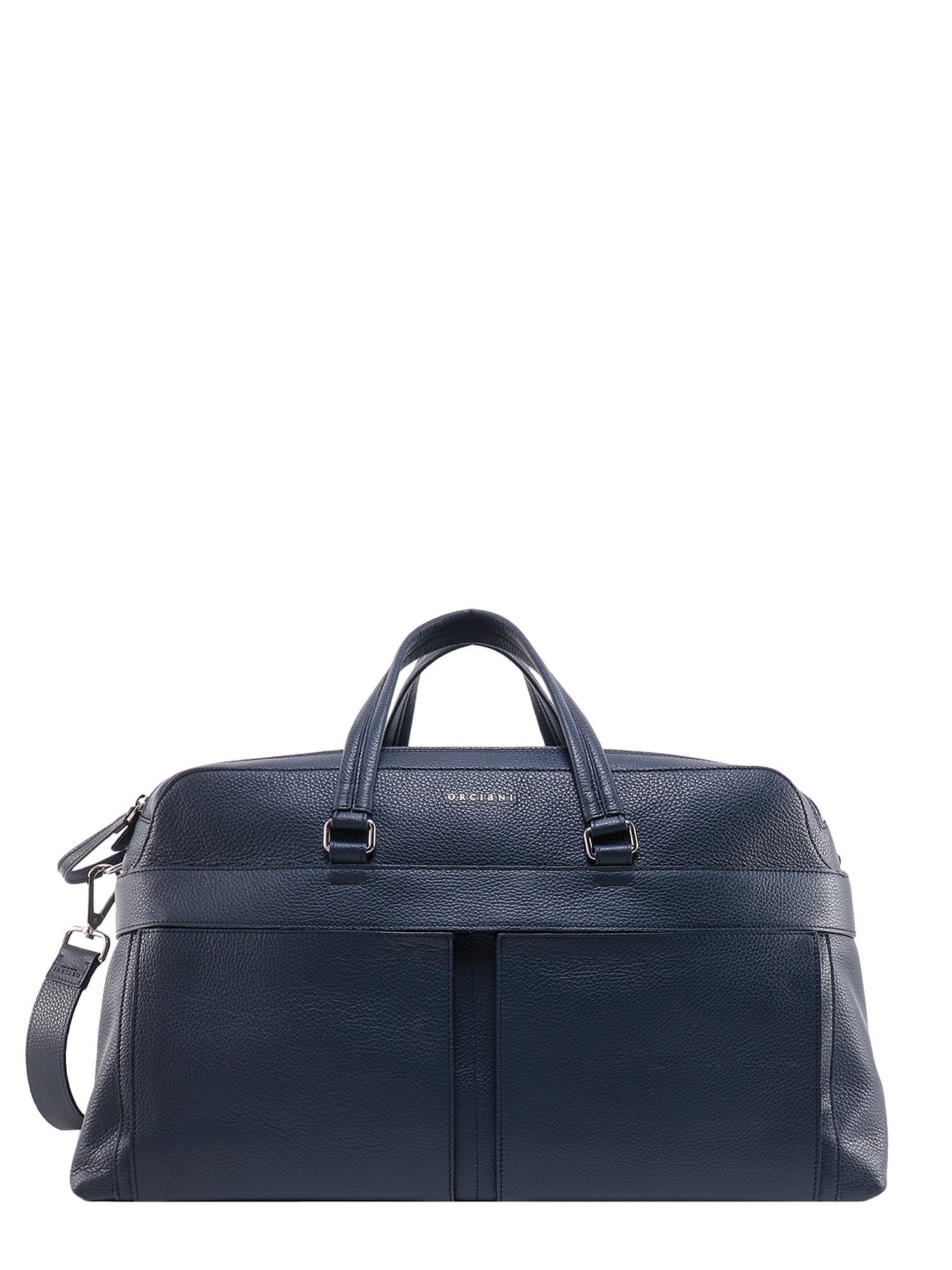 Orciani Duffle Bag In Blue