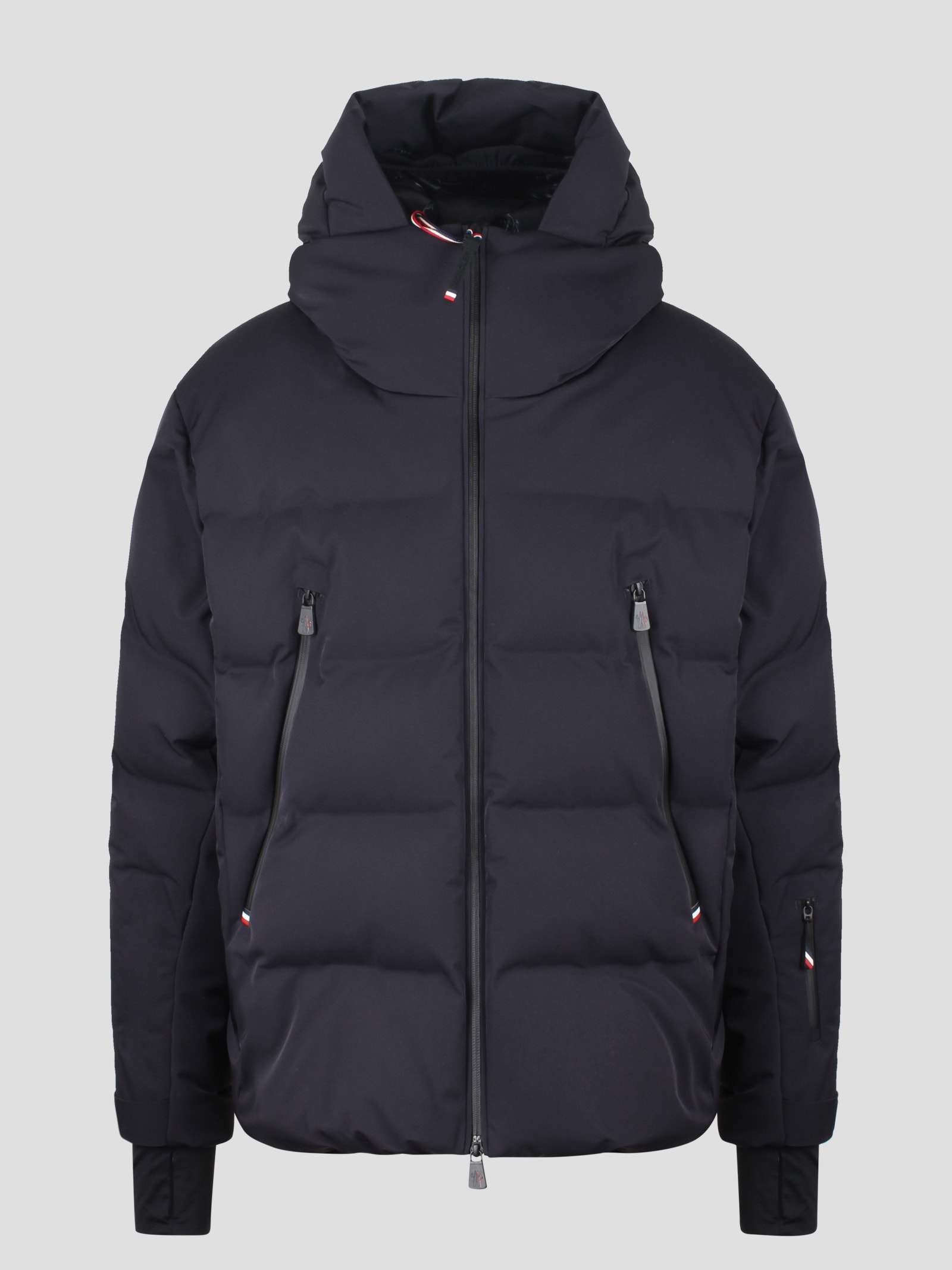 Shop Moncler Fellberg Down Jacket In Blue