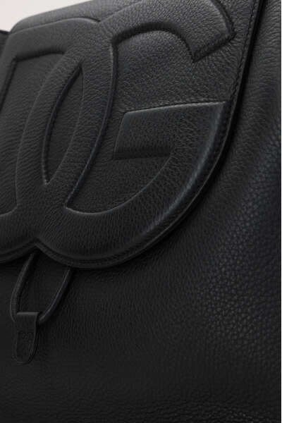 Shop Dolce & Gabbana Logo Embossed Backpack In Black