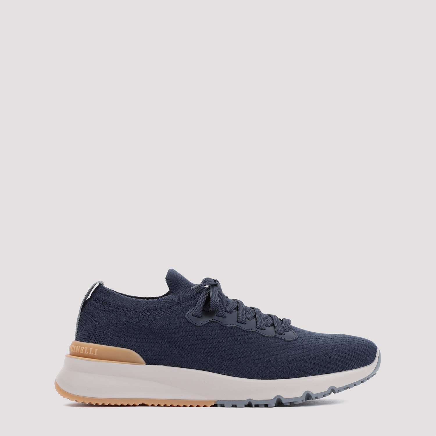 Brunello Cucinelli Wool Shoes In Blue
