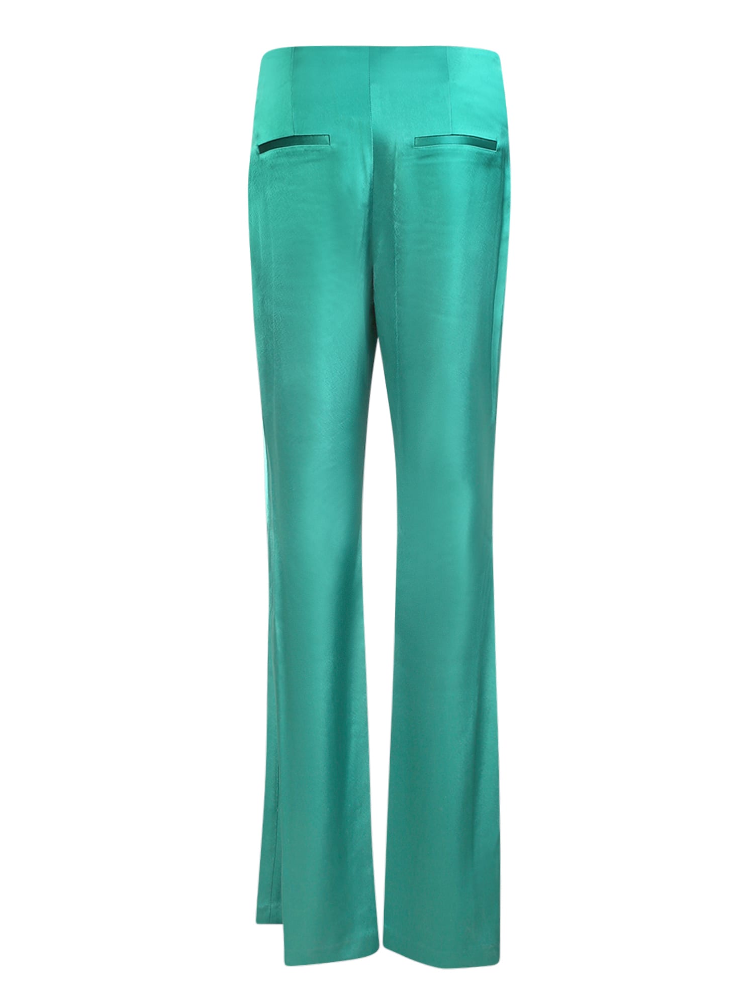 Alice And Olivia Emerald Green Teeny Trousers | ModeSens