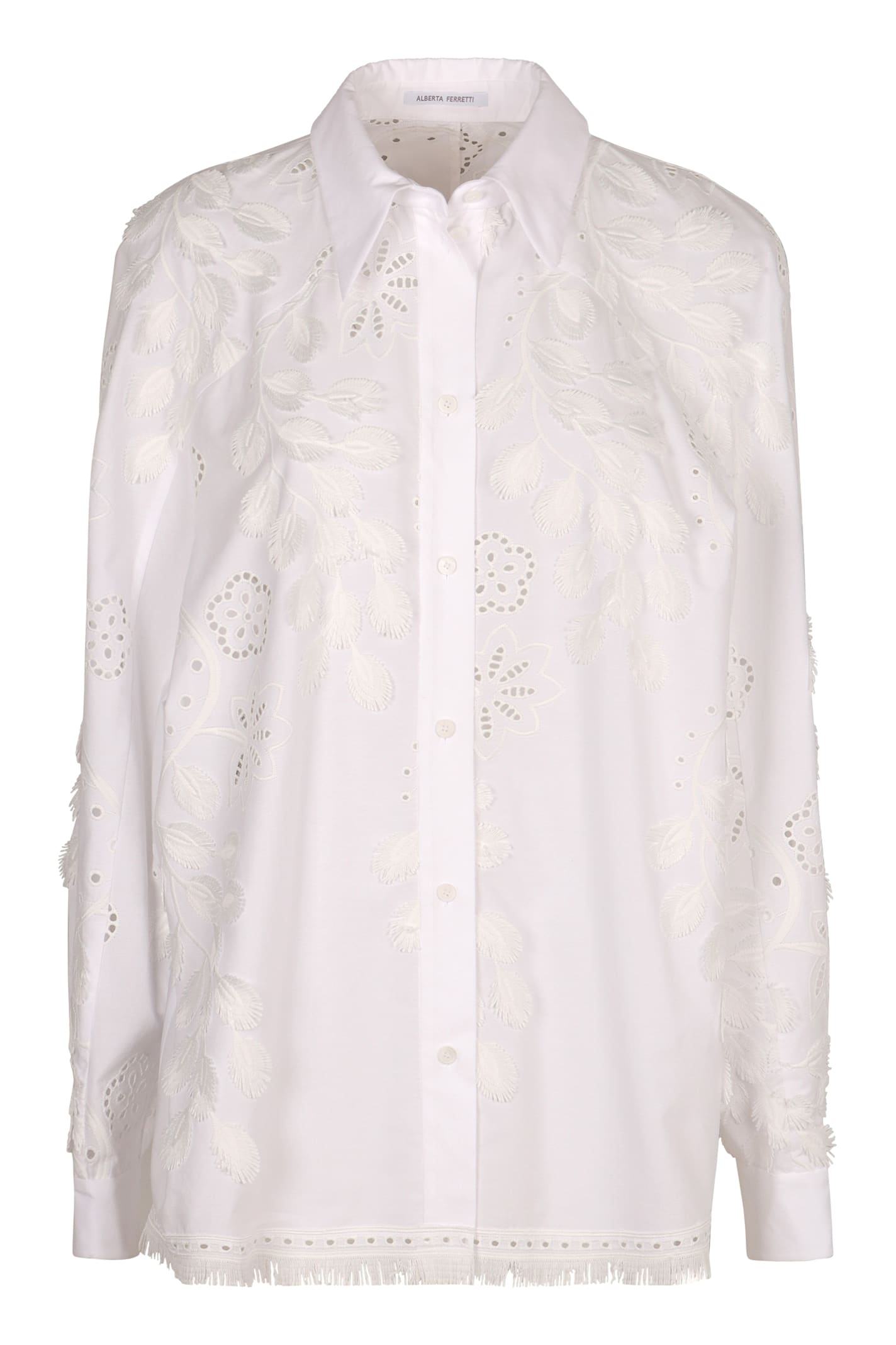 Embroidered Cotton Shirt
