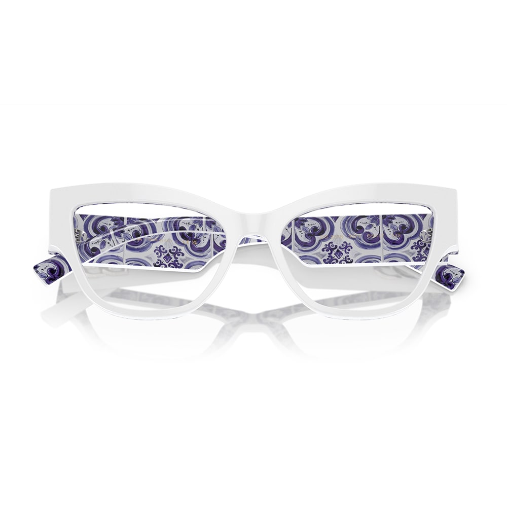 Shop Dolce &amp; Gabbana Eyewear Eyewear In Bianco