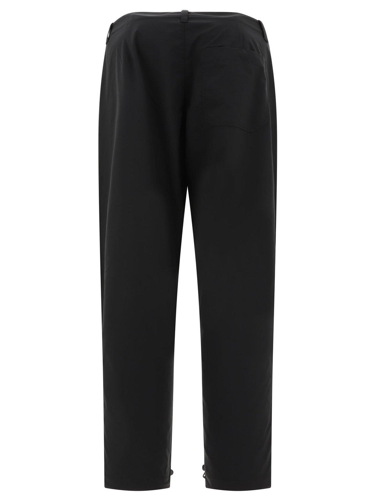 Shop Apc Mashi Straight-leg Trousers In Nero