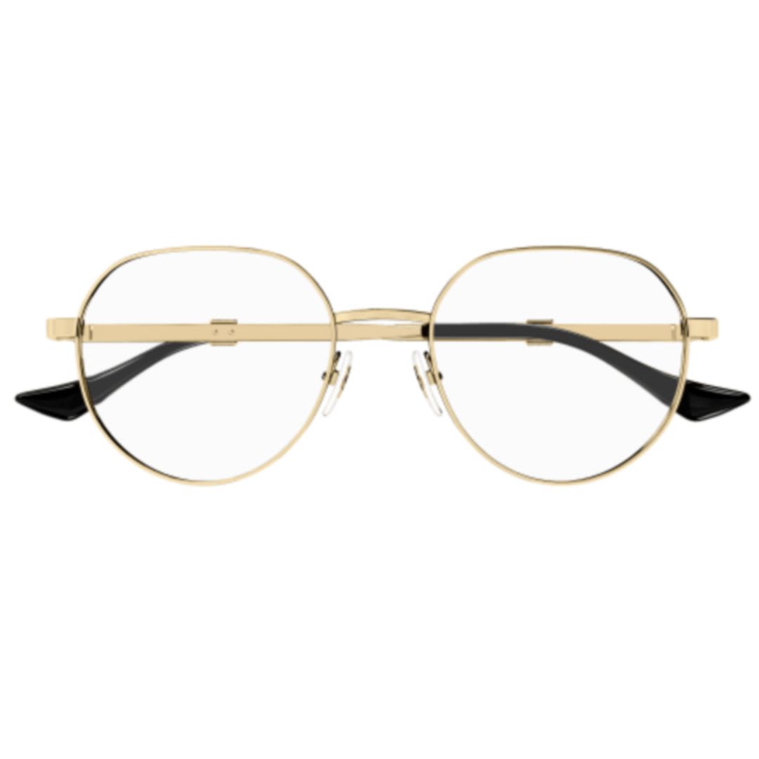 Gucci Round-frame Glasses In Gold