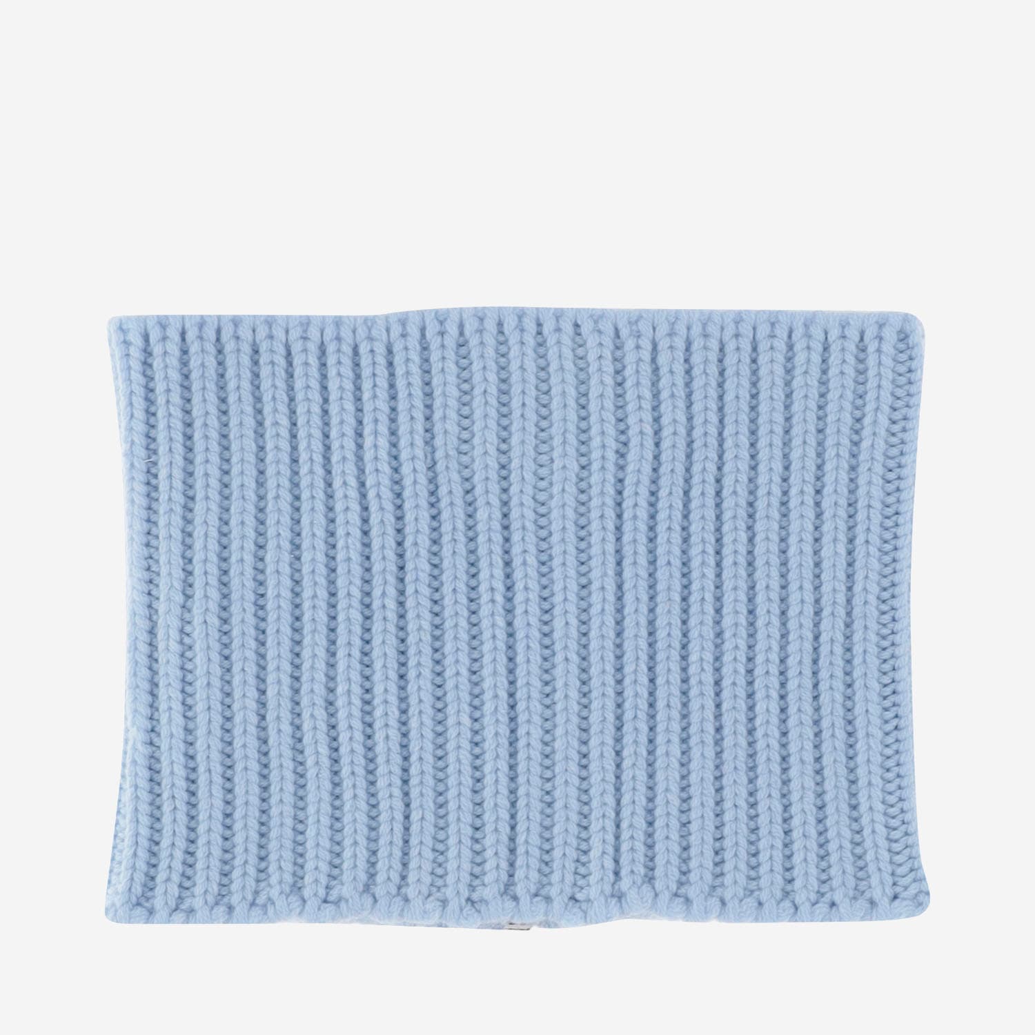 Sa Su Phi Cashmere Knit Cashmere Collar Scarf In Blue
