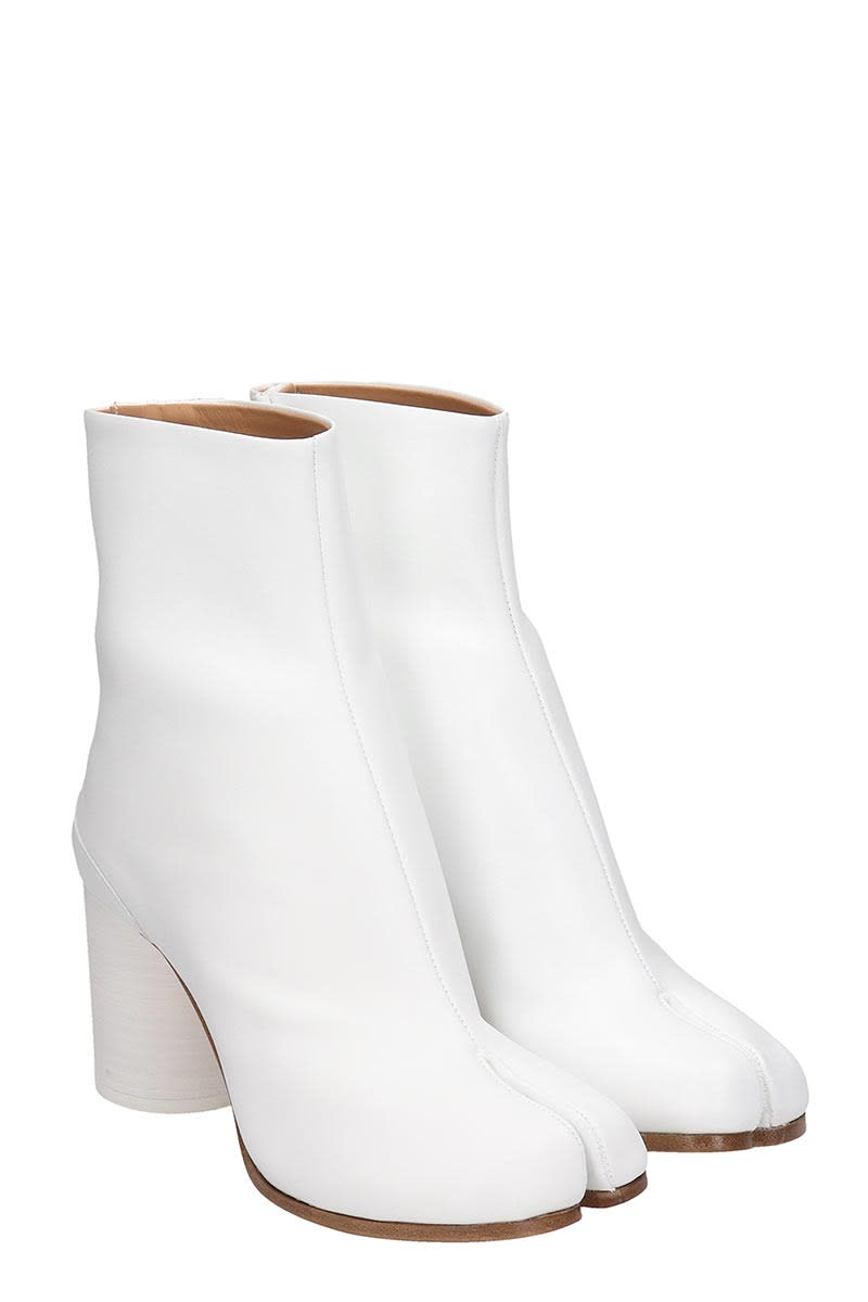 margiela tabi white