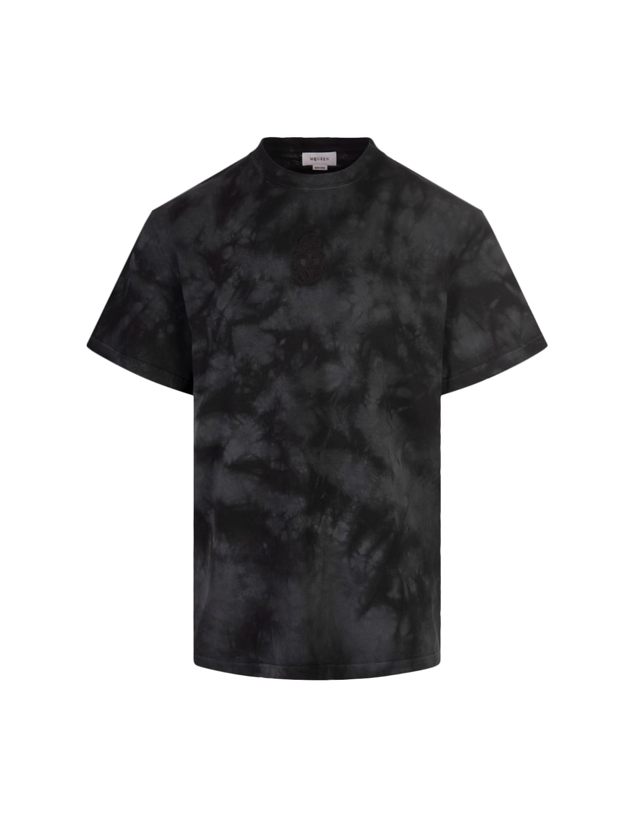 Alexander Mcqueen Washed T-shirt In Black