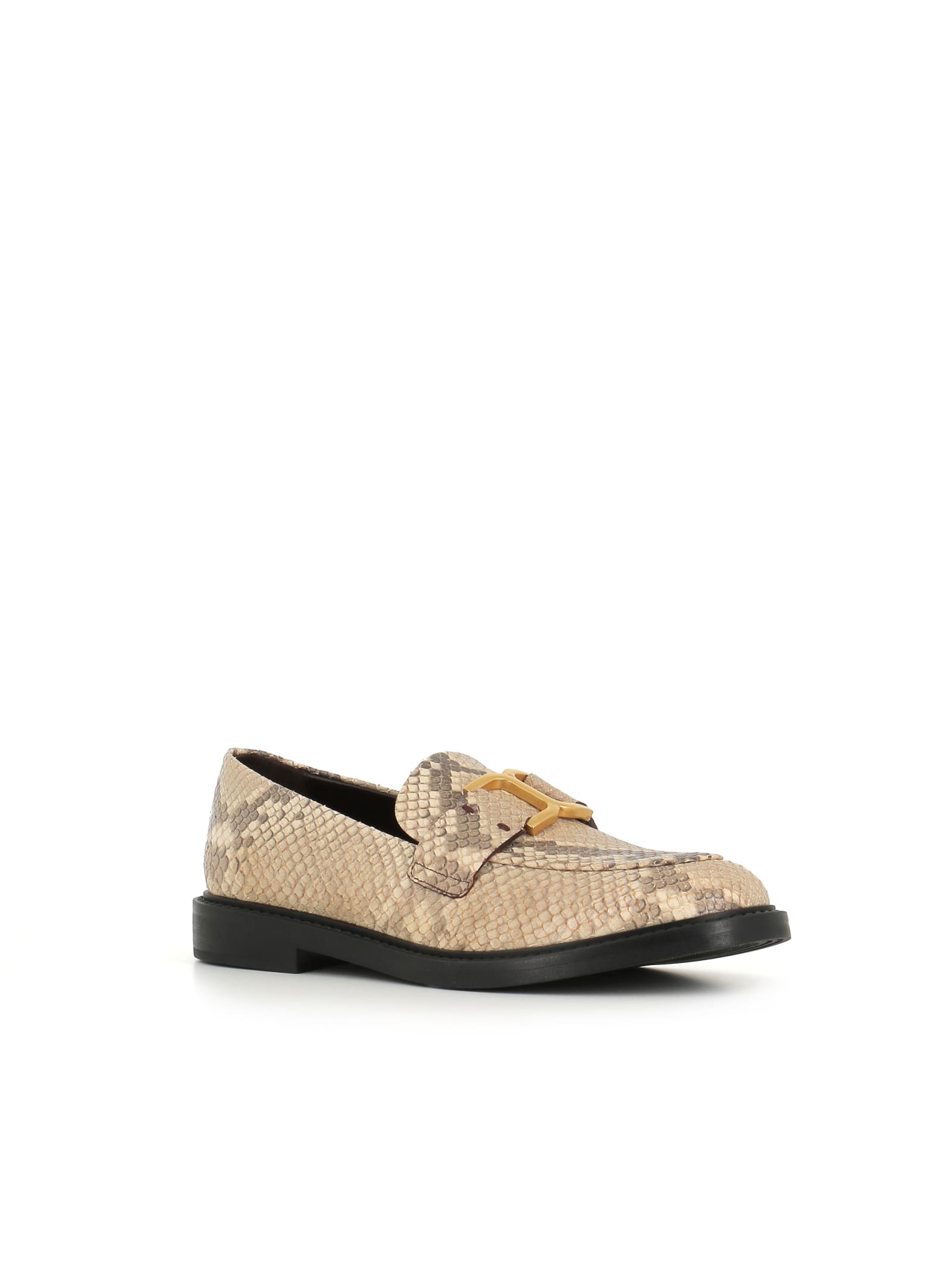 Shop Chloé Loafer Marcie In Python