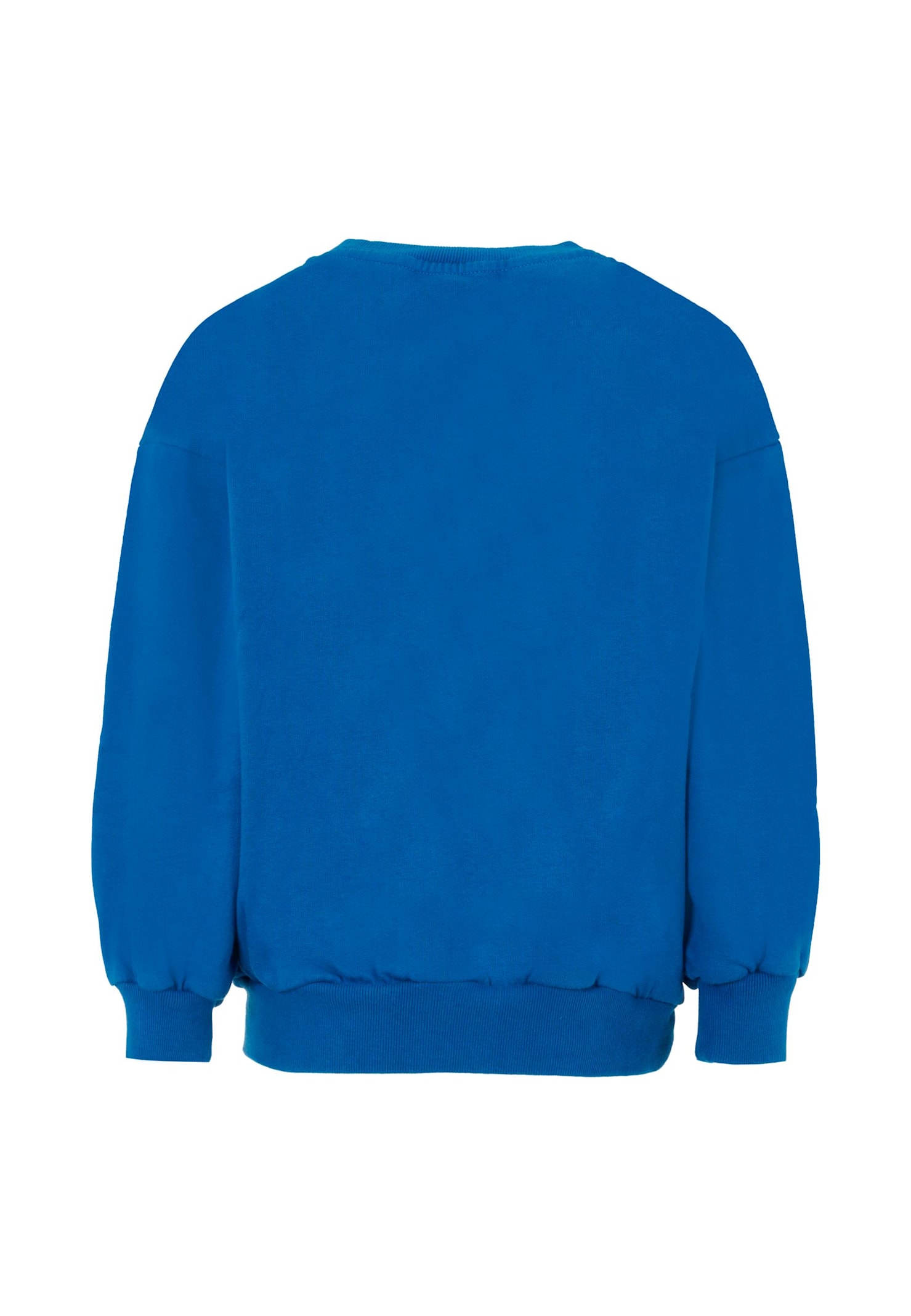 Bobo Choses Bleu Sweatshirt For Kids With Logo In Blue