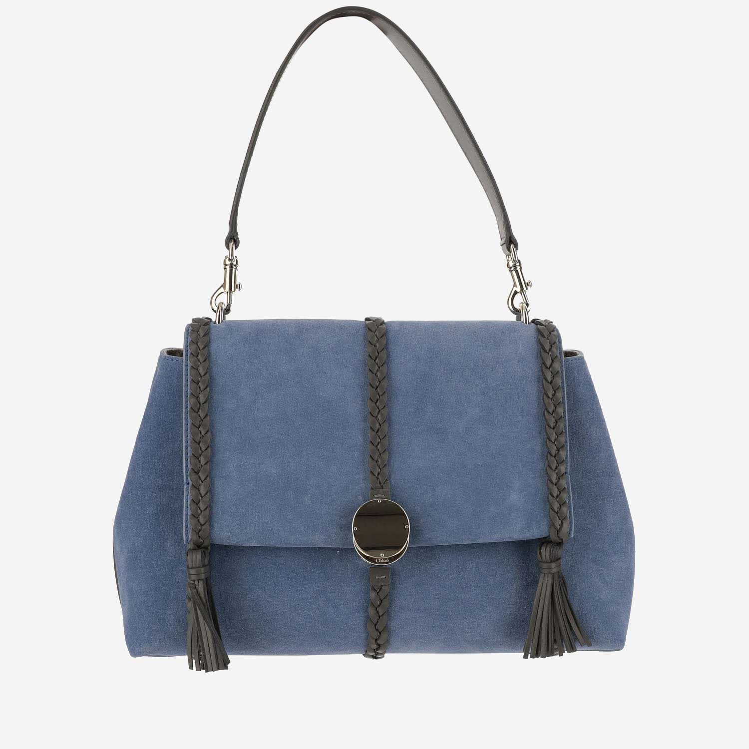 Chloé Medium Penelope Bag In Blue