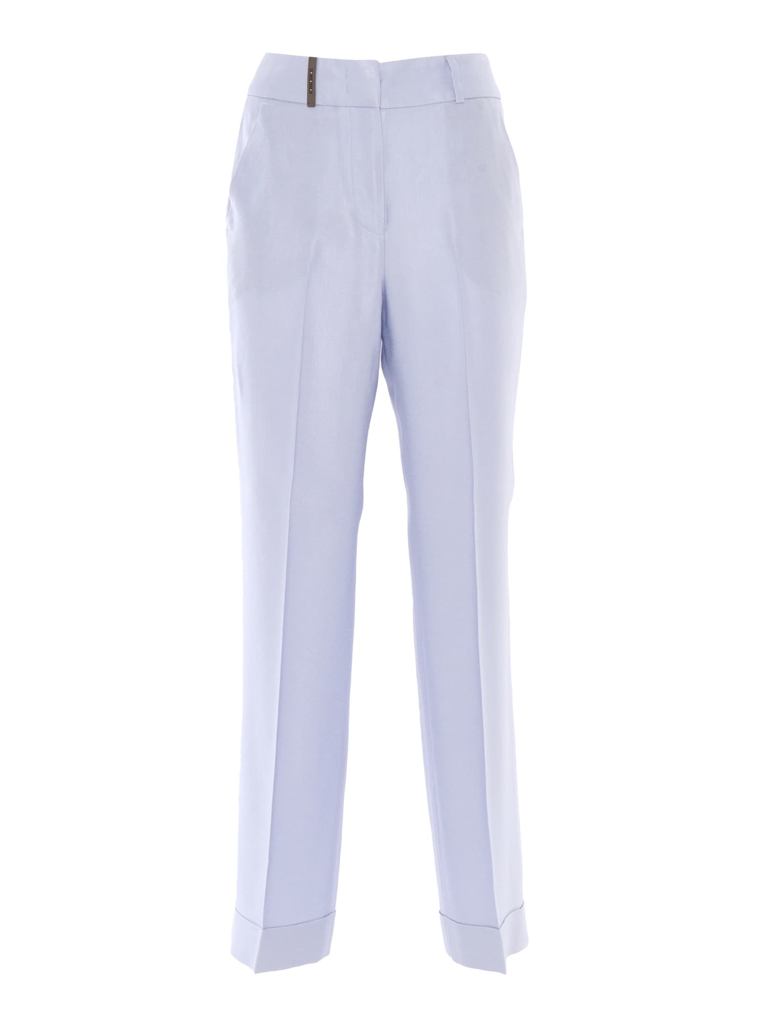 Peserico Cropped Straight-leg Pants