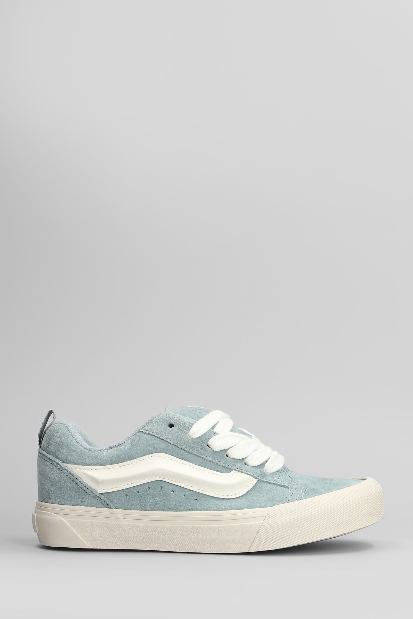 Knu Skool Sneakers In Grey Suede